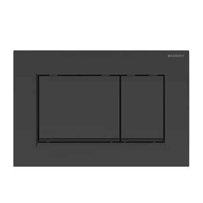 GEBERIT Betätigungsplatten Geberit Betätigungsplatte Sigma 30 schwarz, matt lackiert 115883161