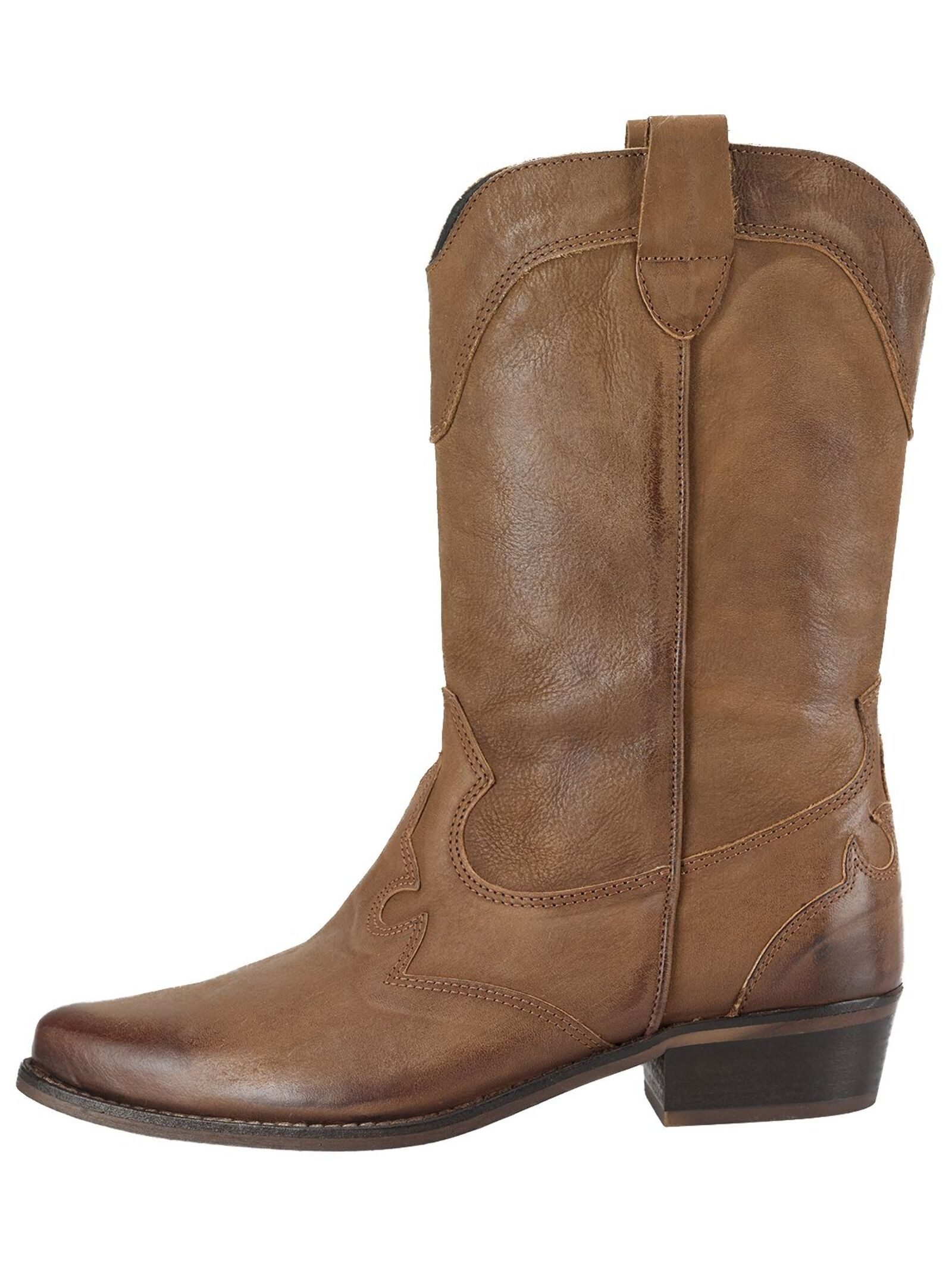 Felmini Wide Fit Stiefel Leder . Stiefel
