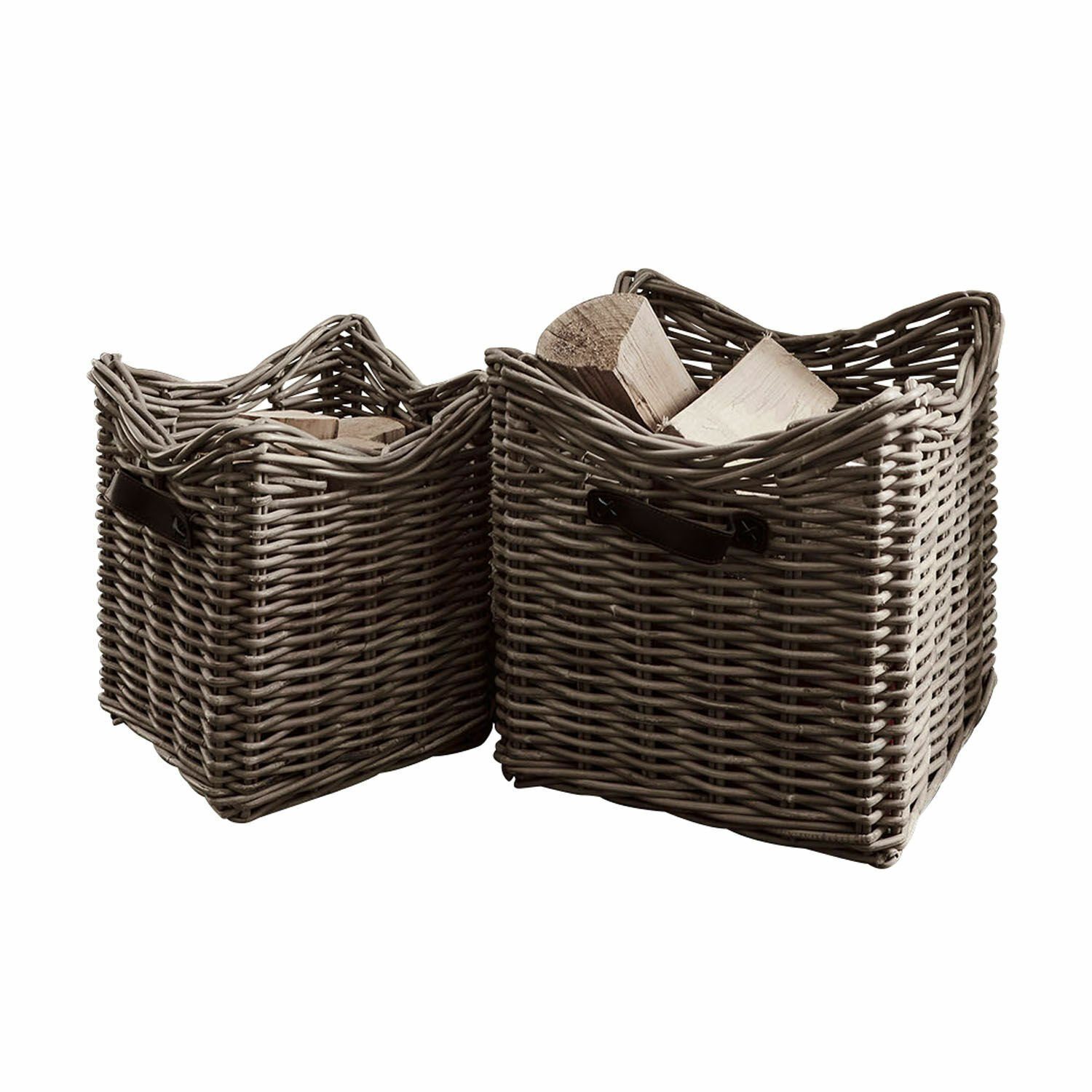 Mirabeau Dekokorb Korb 2er Set Morrilton braun (2er Set, 2er Set)