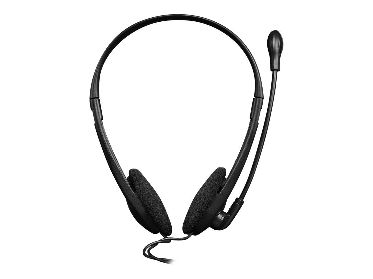 Canyon CANYON Headset HS-01 2x3.5mm Headset black/orange retail Mikrofon Audio