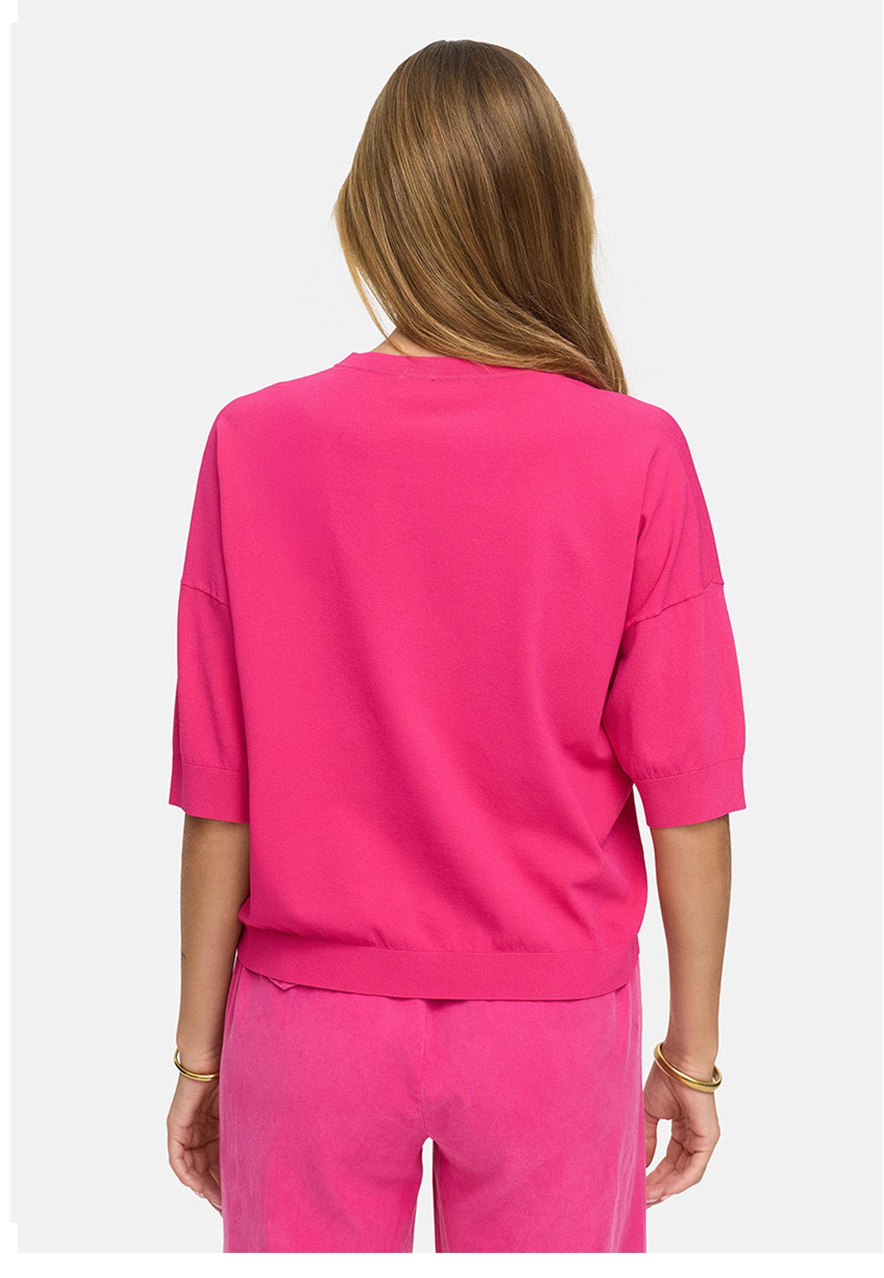 CATNOIR Blusenshirt Catnoir Blusenshirt 1/2 Arm - pink (1-tlg) günstig online kaufen