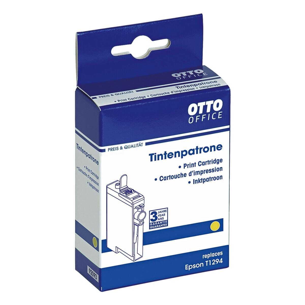 Otto Office  Office T1294 Tintenpatrone (1-tlg., ersetzt Epson »T1294«, gelb)
