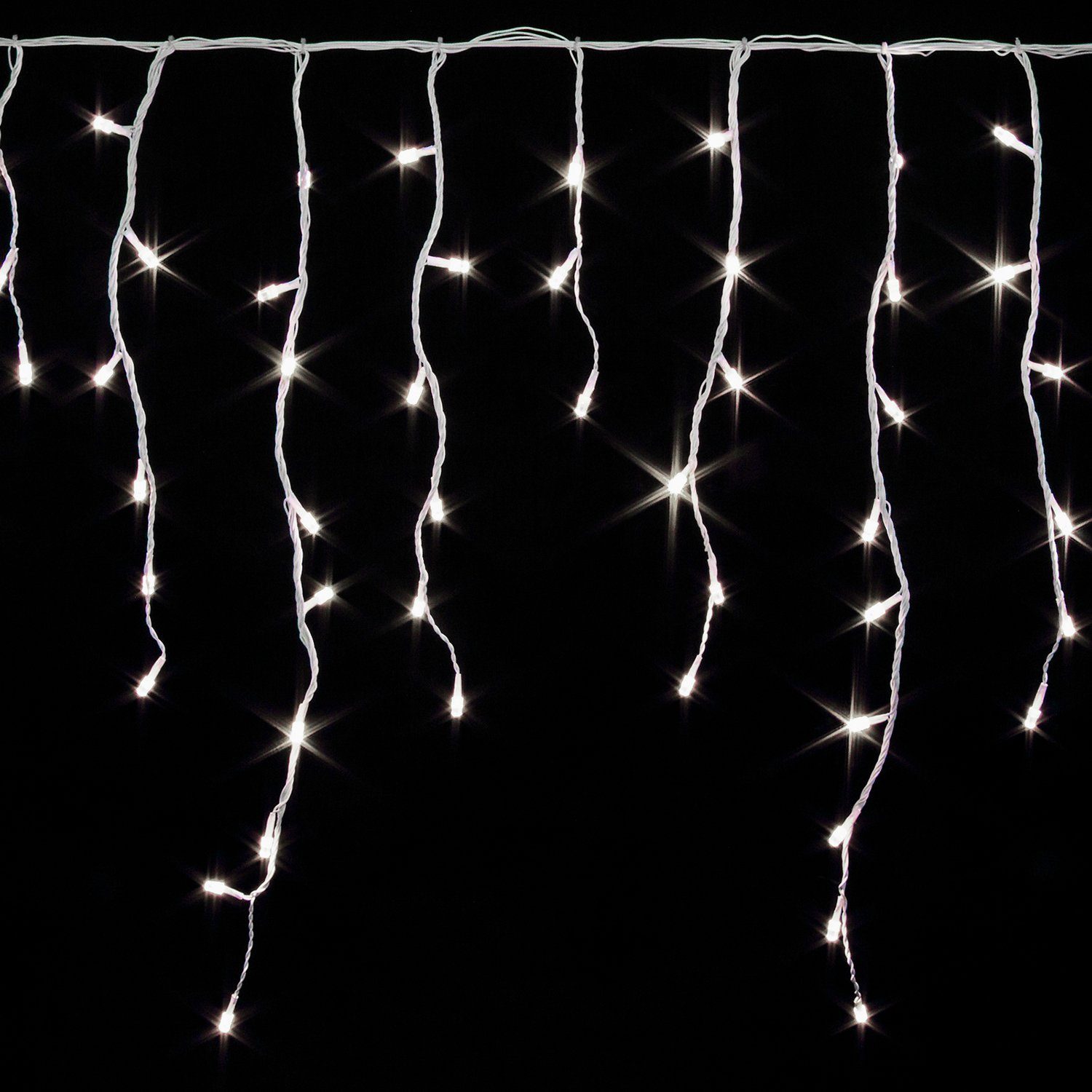 Mojawo Lichtervorhang 120er LED Lichtervorhang Innen und Außen warmweiß günstig online kaufen