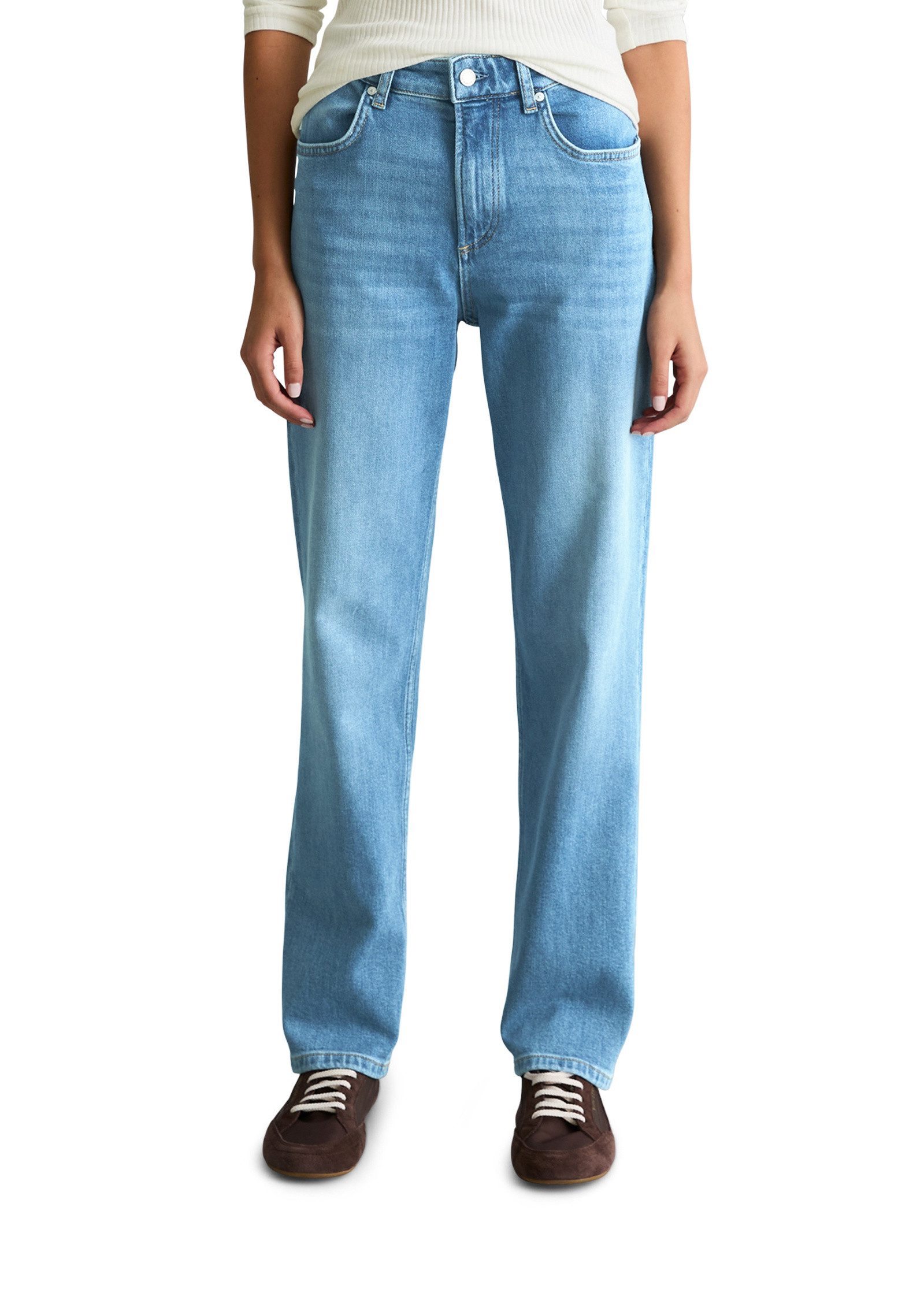Marc O'Polo DENIM Regular-fit-Jeans aus hochwertigem Baumwoll-Lyocell-Stretch