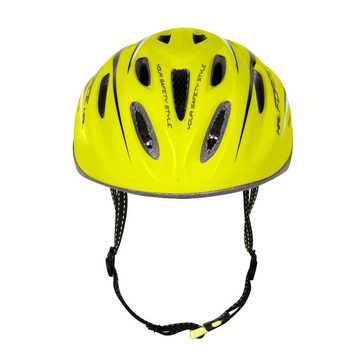 FORCE Fahrradhelm Helm FORCE HAL gelb L - XL