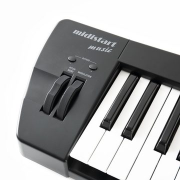 Miditech Masterkeyboard (Midistart Music 49), Midistart Music 49 - Master Keyboard