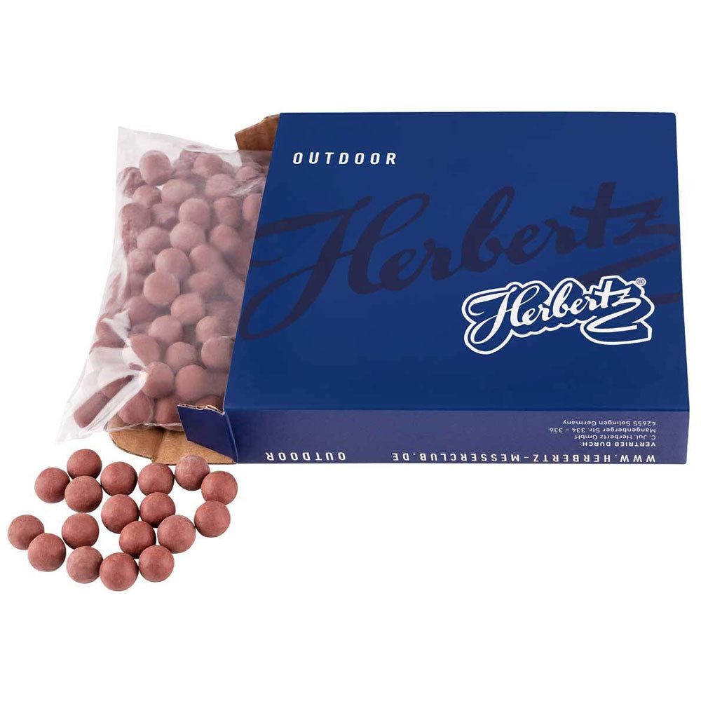 Herbertz Taschenmesser Tonkugeln - 250 Stück für Zwille Sportschleuder Zubehör