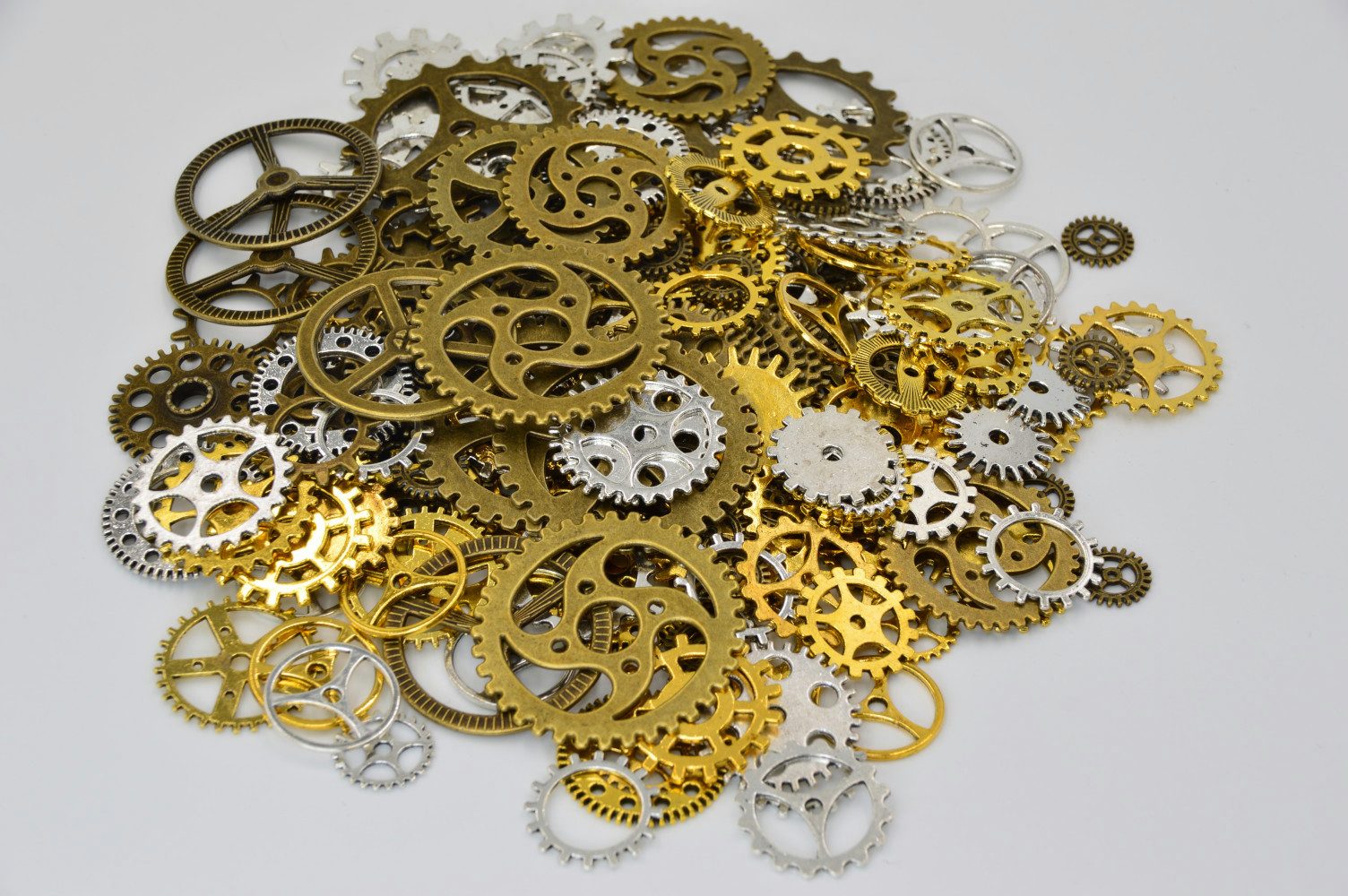 Blümelhuber Kostüm Steampunk Deko: 300 Zahnräder