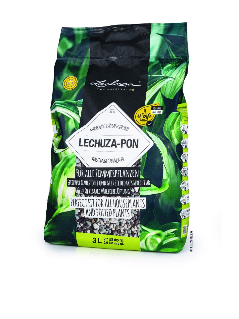Lechuza® Pflanzgranulat Lechuza-Pon Pflanzgranulat 3 L torffrei