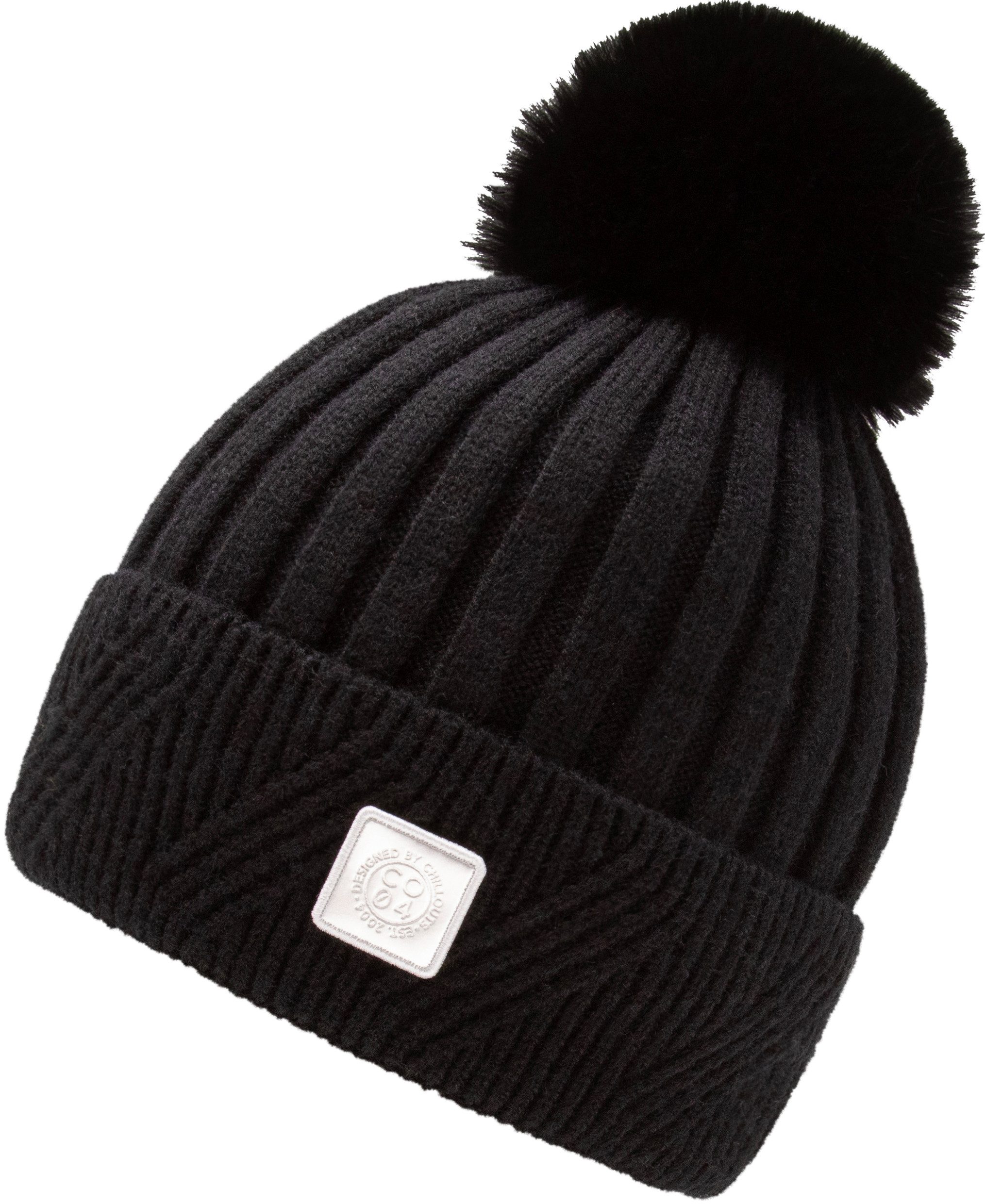chillouts Bommelmütze mit elastischem Bündchen