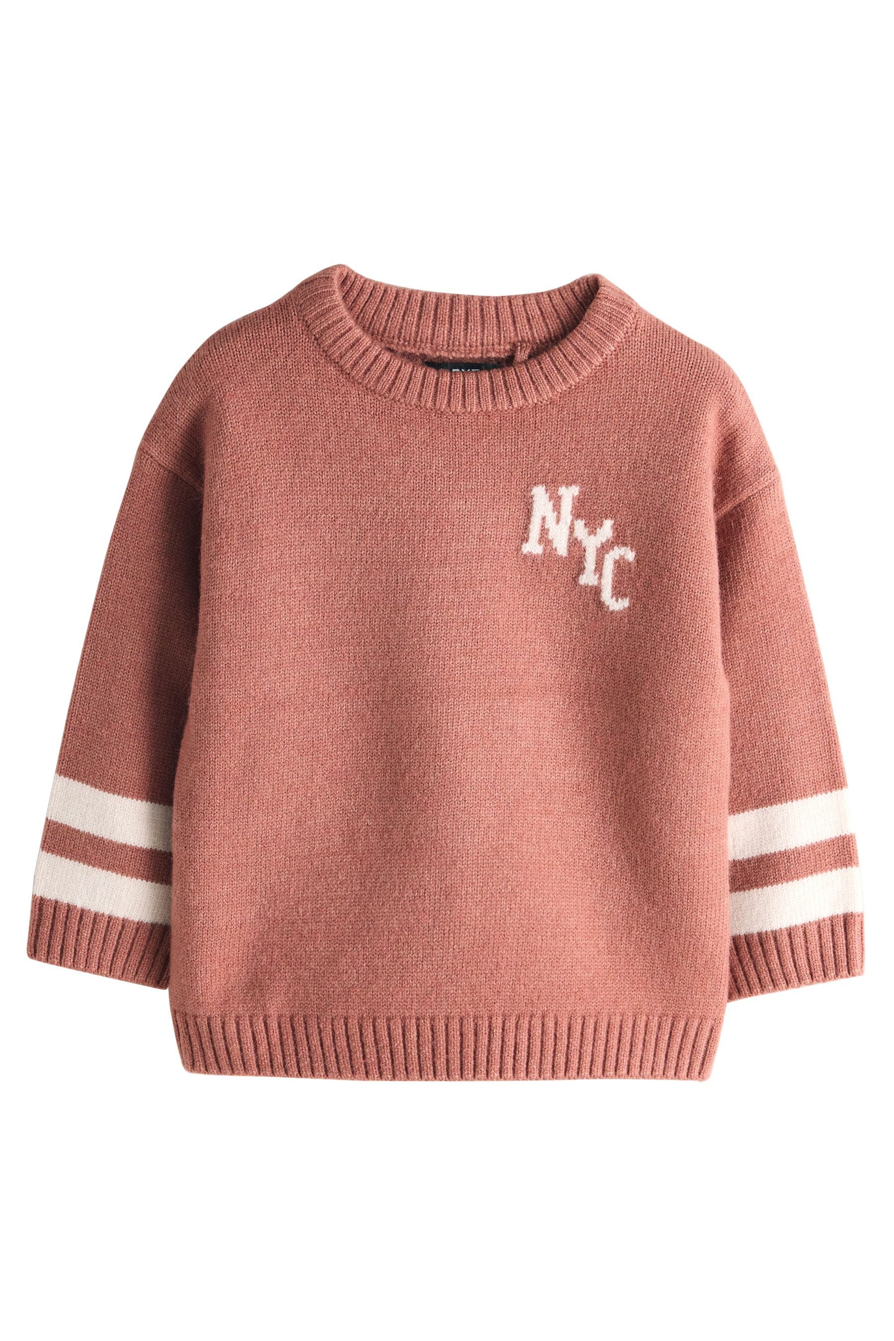 Next Rundhalspullover Gestrickter Rundhalspullover (1-tlg)