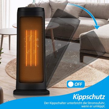 Randaco Heizlüfter Heizlüfter Elektrischer Bad 2000W Heizgerät Profi Heizung Angebot