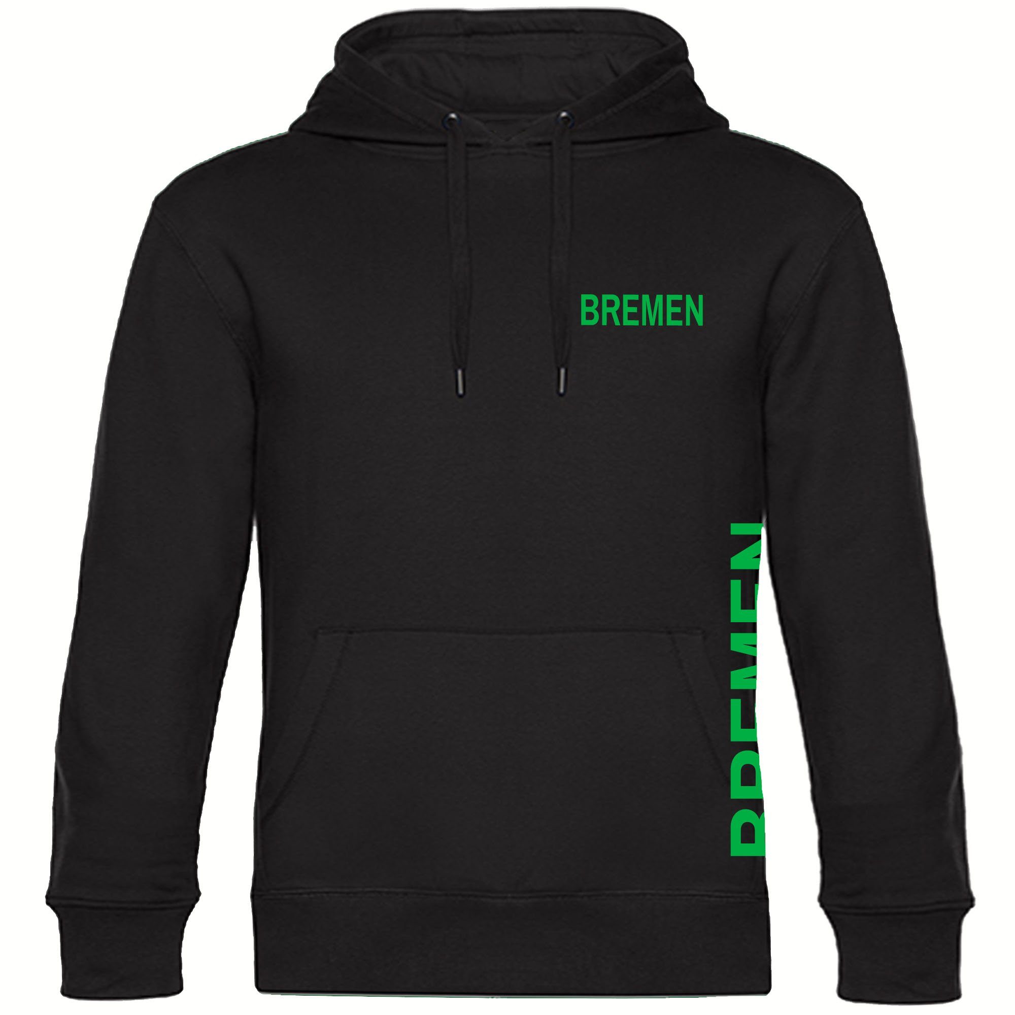 multifanshop Kapuzensweatshirt Bremen - Brust & günstig online kaufen