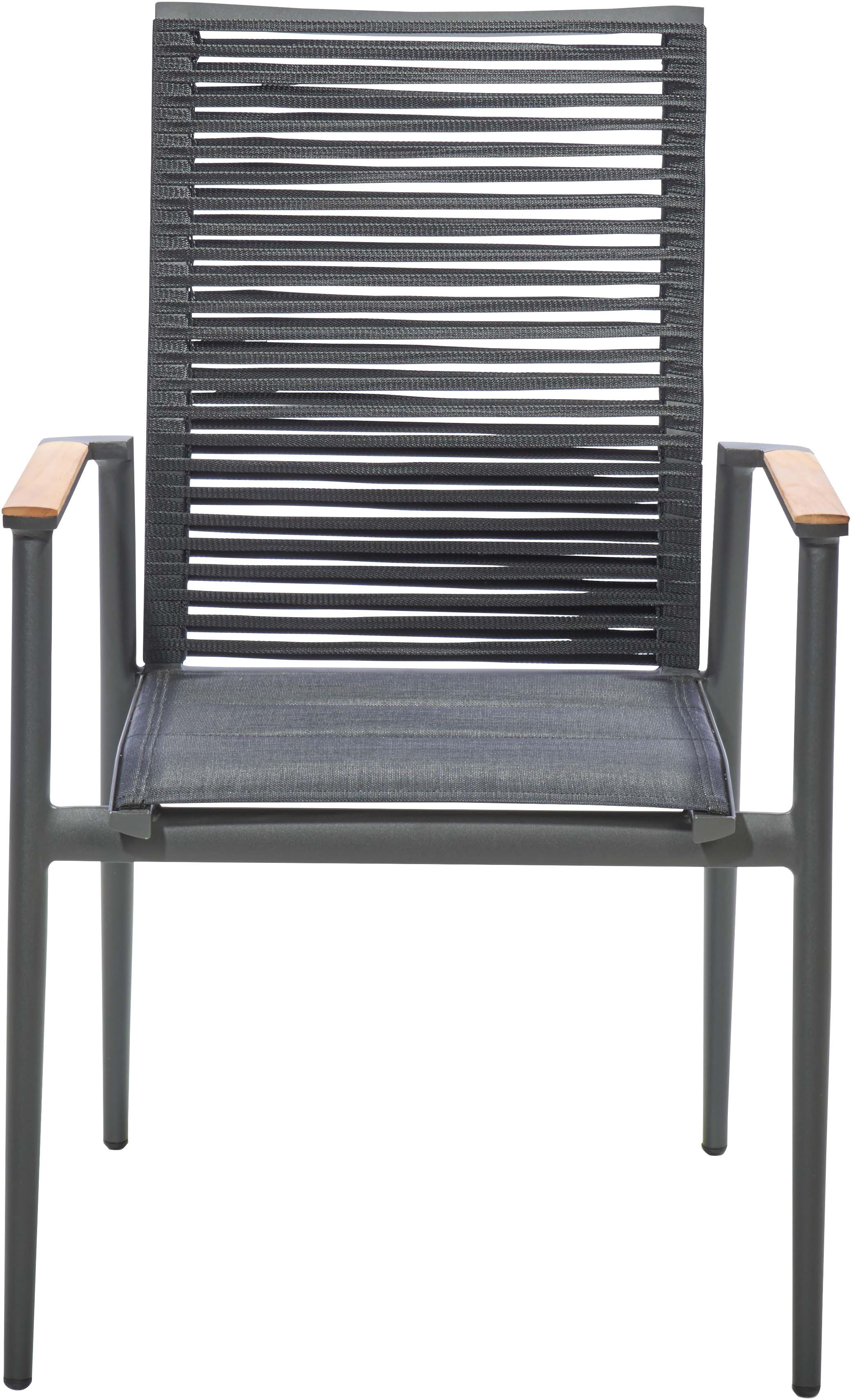 Musterring 4-Fußstuhl Freilicht Armlehnstuhl (1 St)