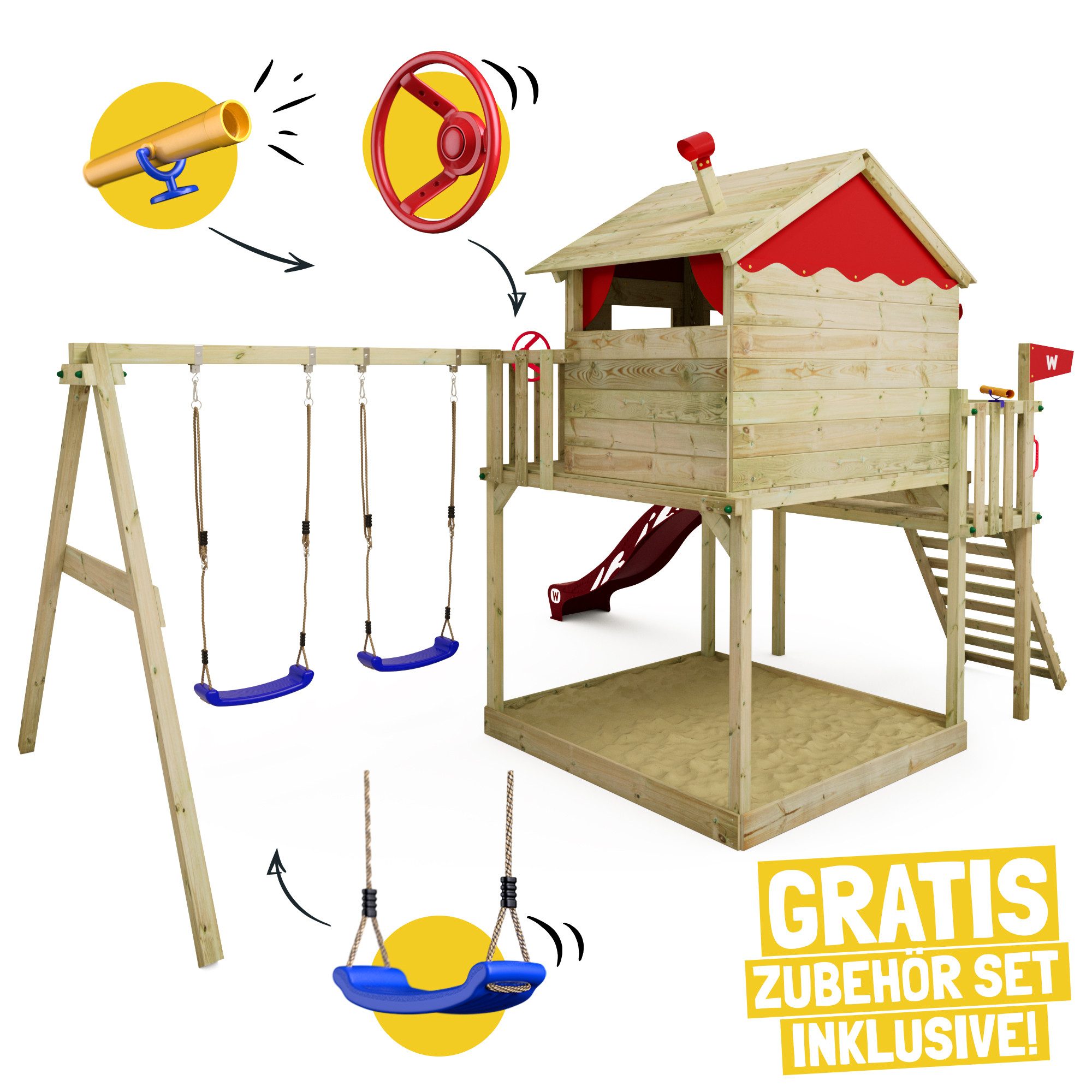 Wickey Spielturm Smart Coast – Stelzenhaus günstig online kaufen