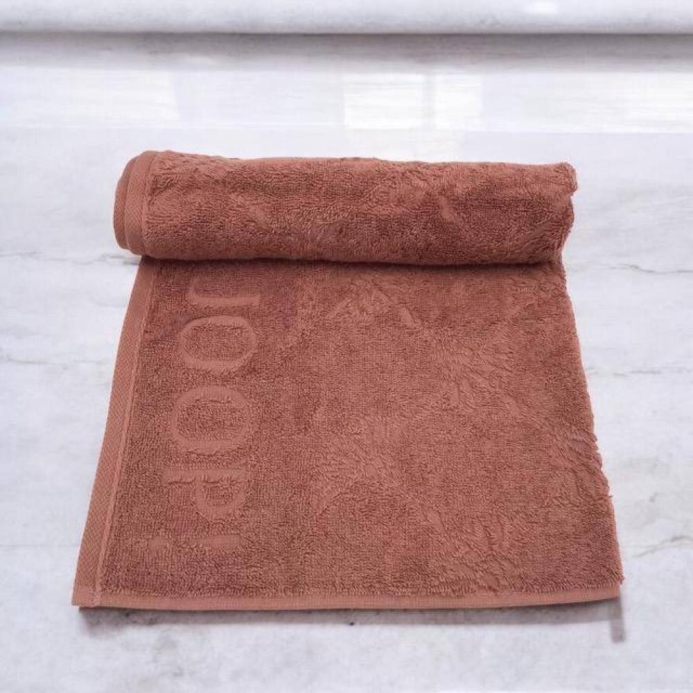 JOOP! Geschirrtuch Cuisine Cornflower 1702 in Bordeaux, (1x Küchenfrottiertuch 50 x 50 cm), 100% Baumwolle