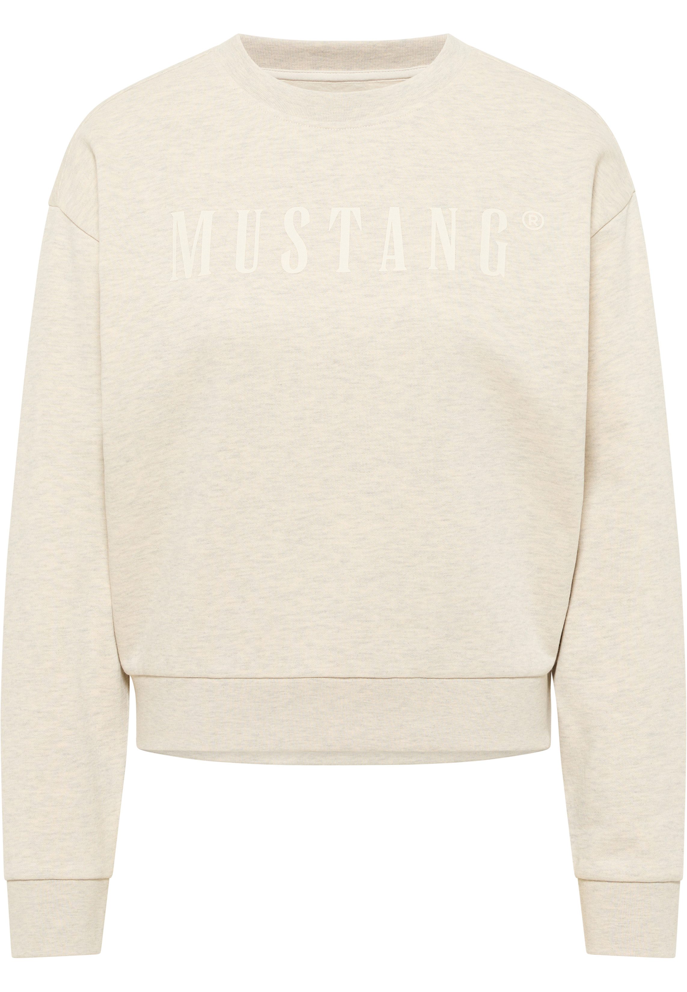 MUSTANG Sweatshirt Style Lindsey mit Logoprint günstig online kaufen