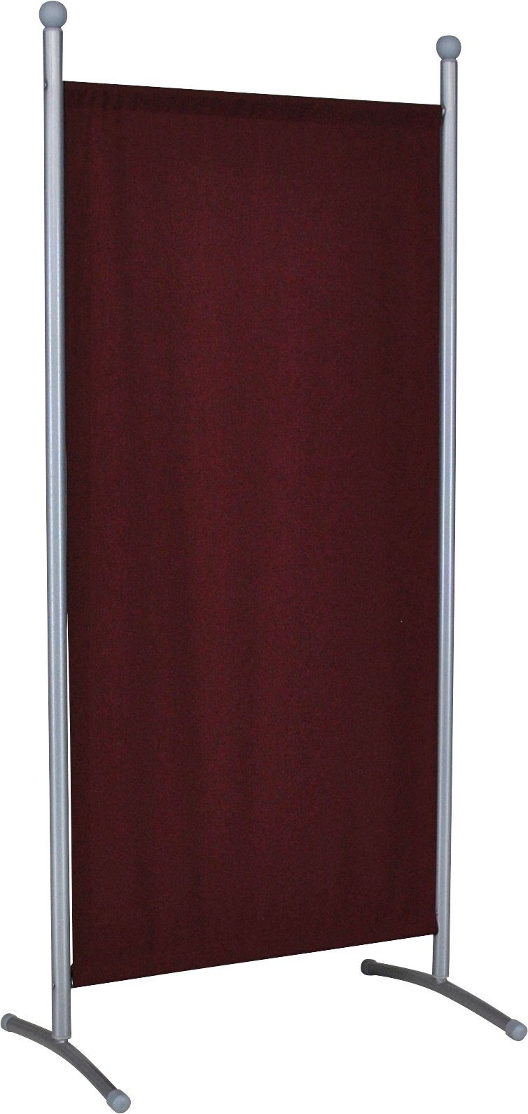 Angerer Freizeitmöbel Stellwand Klein bordeaux (1 St), (B/H): ca. 82x178 cm