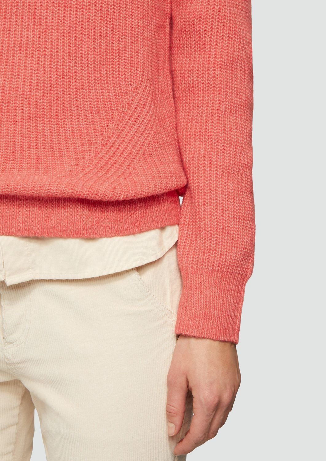 s.Oliver Strickpullover Casual (1-tlg) langarm, Rundhals-Ausschnitt, günstig online kaufen