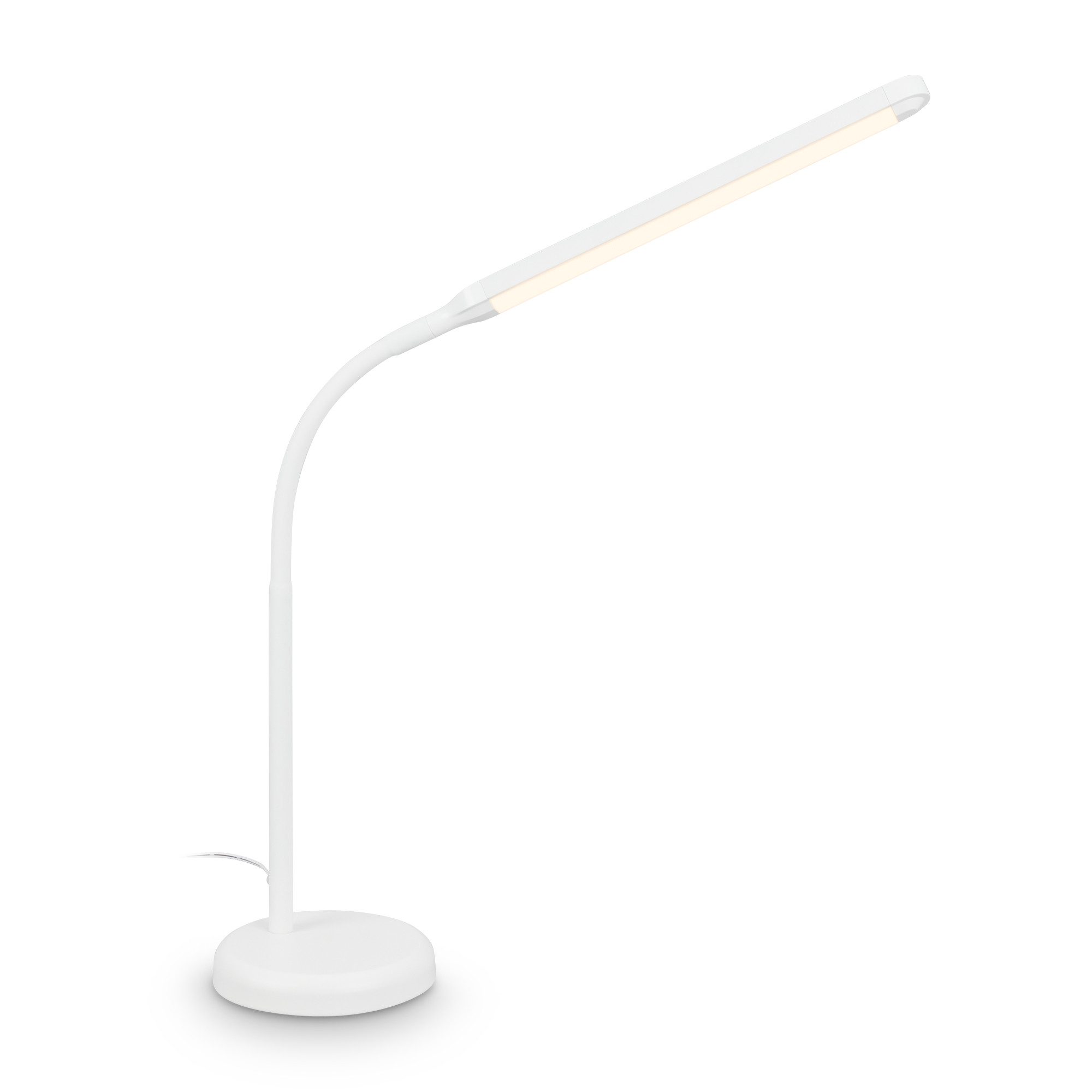 Briloner Leuchten Schreibtischlampe Tischleuchte USB-C weiß/schwarz günstig online kaufen