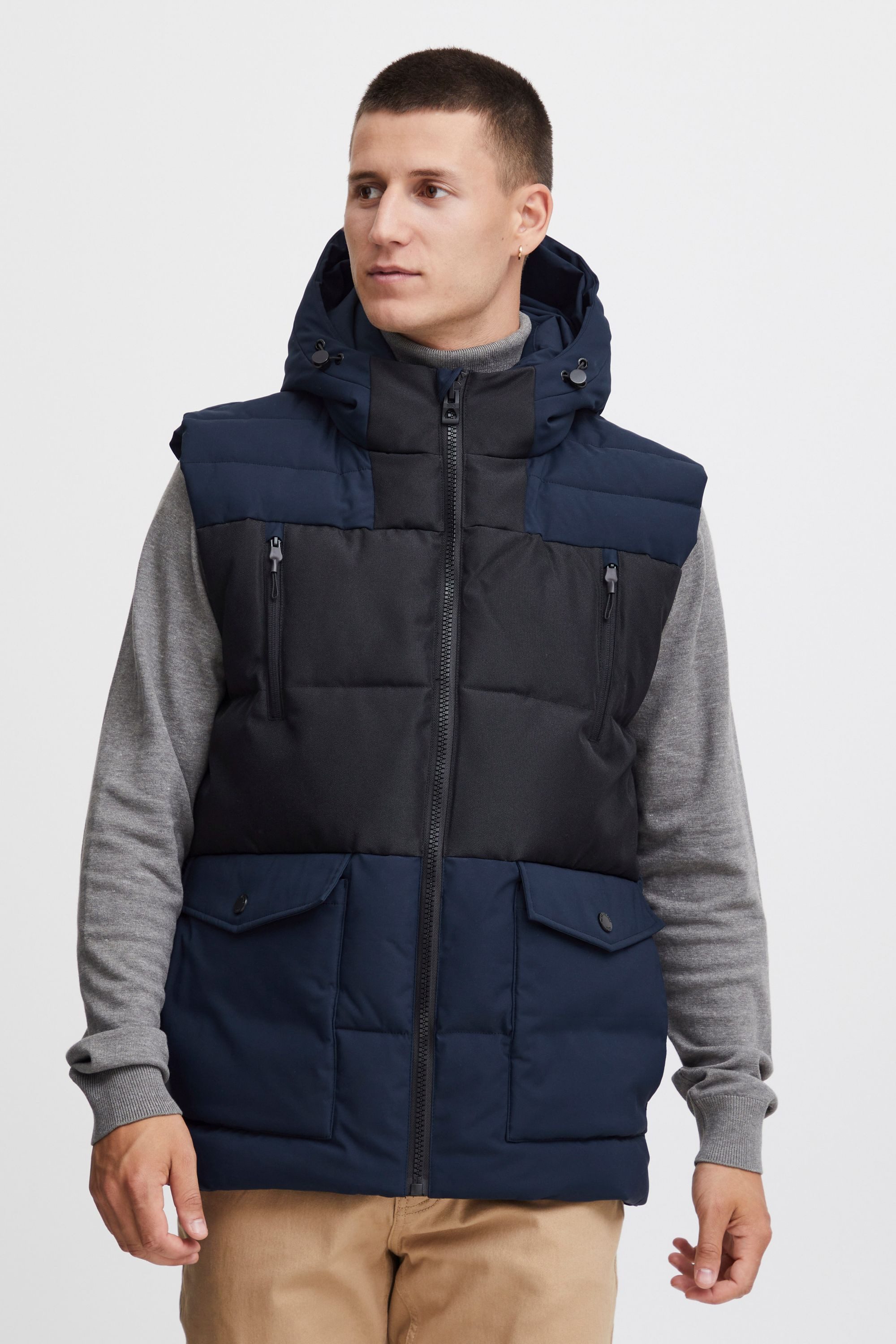 Indicode Steppweste IDFlikko Vest Modische Jacke günstig online kaufen