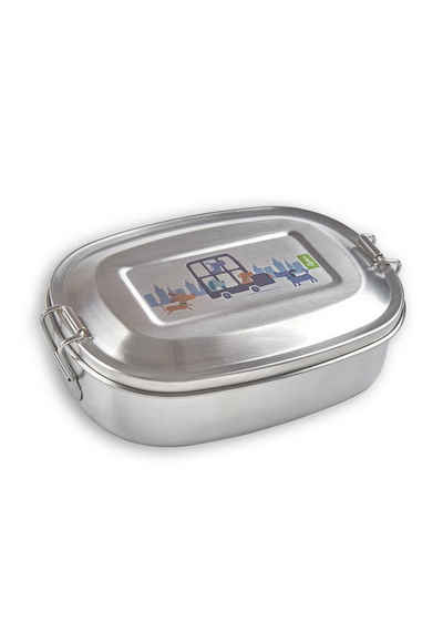 Sigikid Lunchbox Kinder Lunchbox Edelstahl Brotdose, 100% Edelstahl, (1-tlg)
