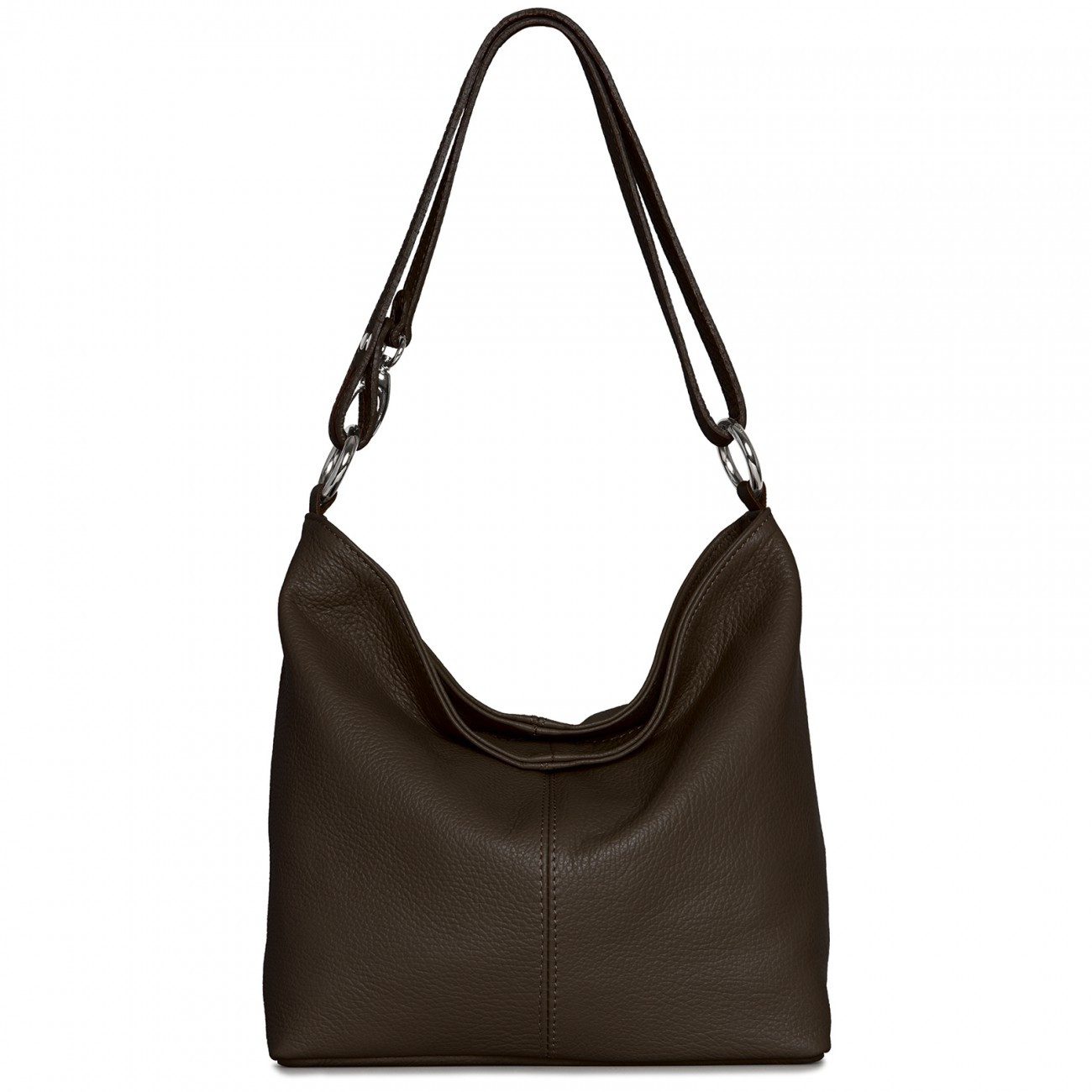 Caspar Schultertasche Damen Ledertasche Handtasche Umhängetasche Leder - TL günstig online kaufen