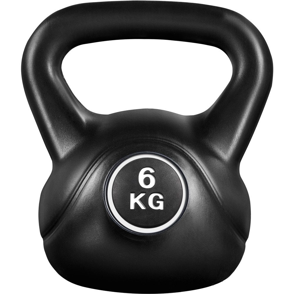 Yaheetech Kettlebell 6/8/10/12/16/20 kg, Kugelhantel Kunststoff Schwunghantel für Krafttraining