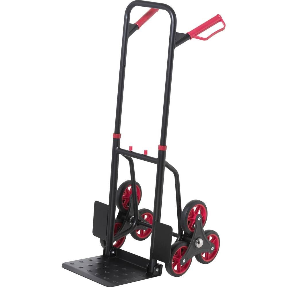 TOOLCRAFT Sackkarre FALTBARE SACKKARRE TREPPENSTEIGER 150 KG TO-9650166, klappbar, höhenverstellbar