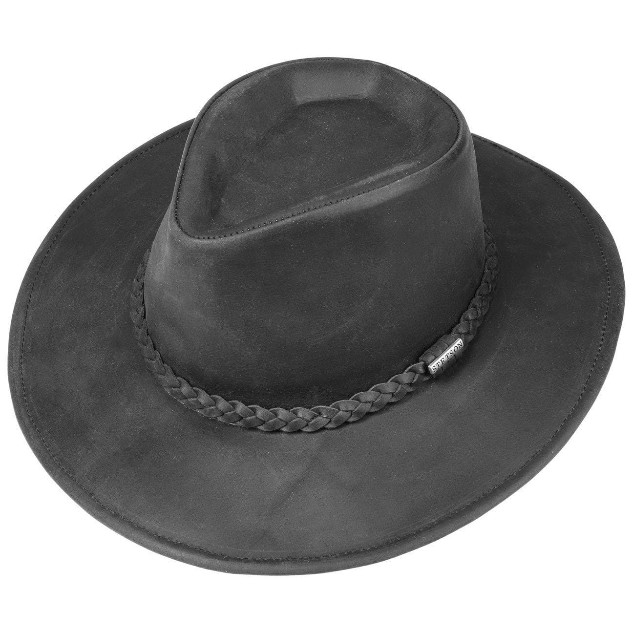 Stetson Sonnenhut (1-St) Lederhut mit Lederband
