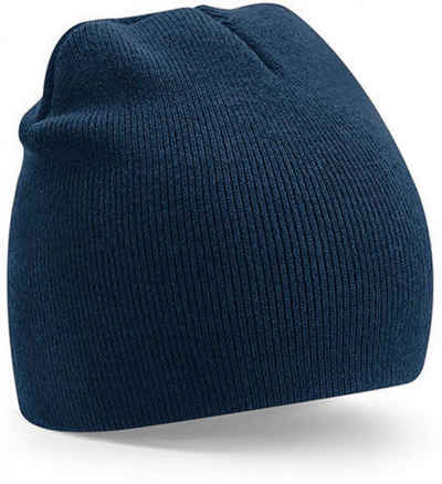 Beechfield® Bommelmütze Recycled Original Pull-On Beanie - 100% recycelter Polyester