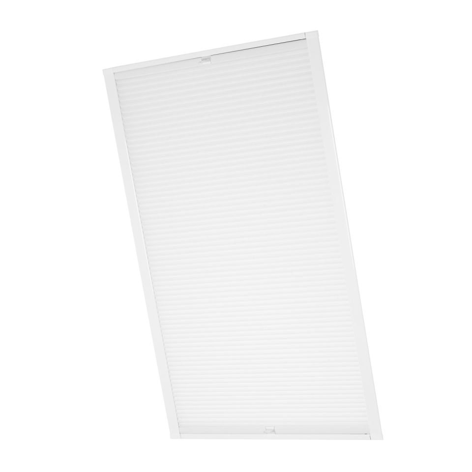 Dachfensterplissee Dachfenster passend für Velux Fenster Weiß CK02,  ventanara