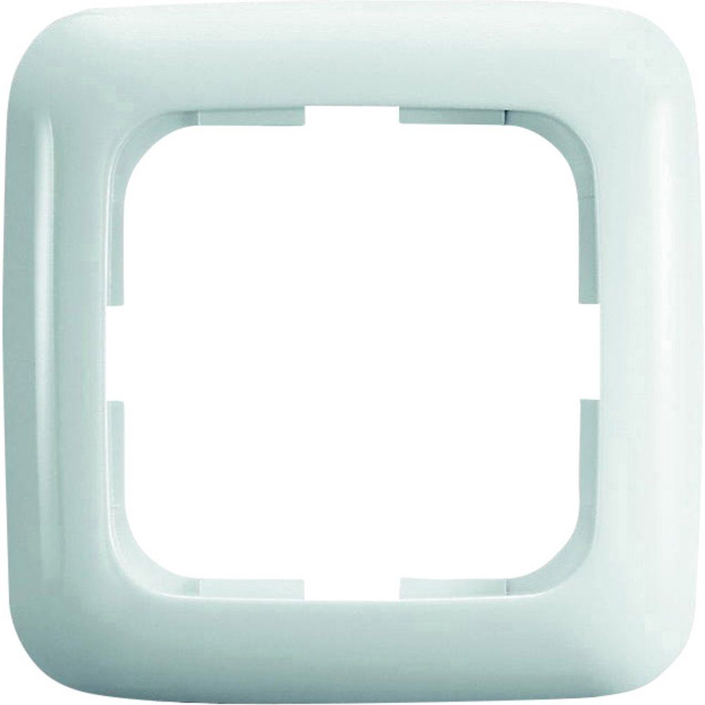 Busch-Jaeger Schalter Busch-Jaeger 1fach Rahmen Reflex SI Alpinweiß 2511-214 1 St.