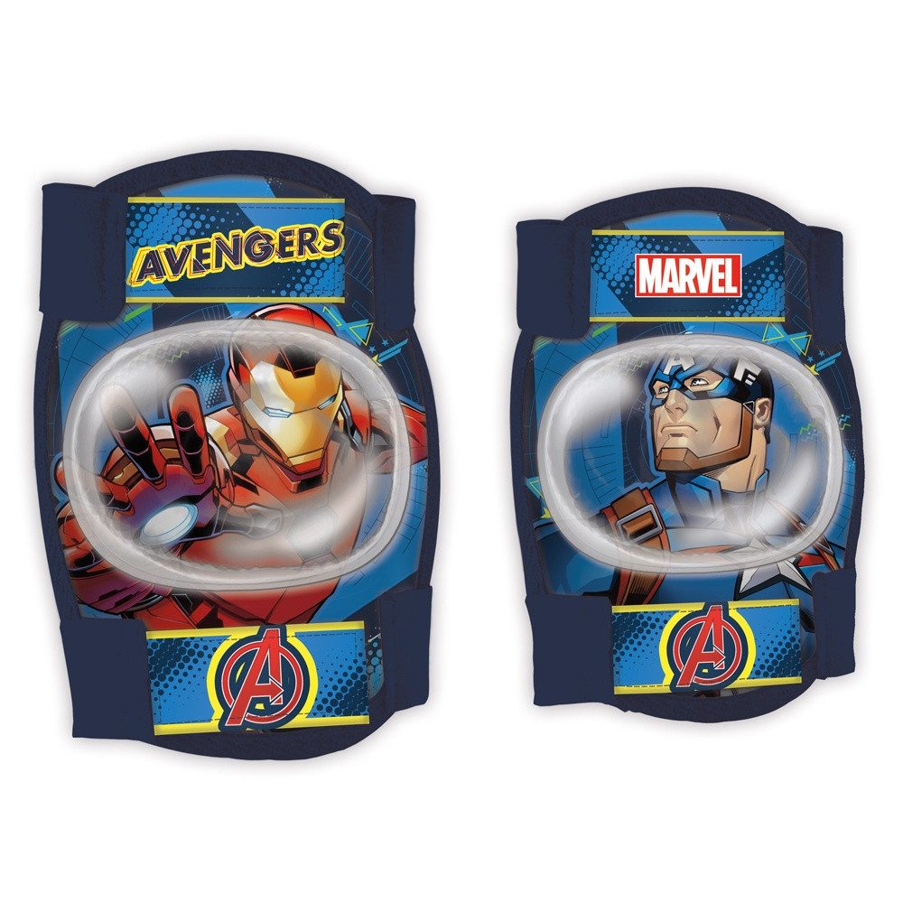 Seven Polska Защитные-Set Disney Knie- und Ellenbogen-Protektoren "AVENGERS", Junior, Gr.:S (4-tlg)
