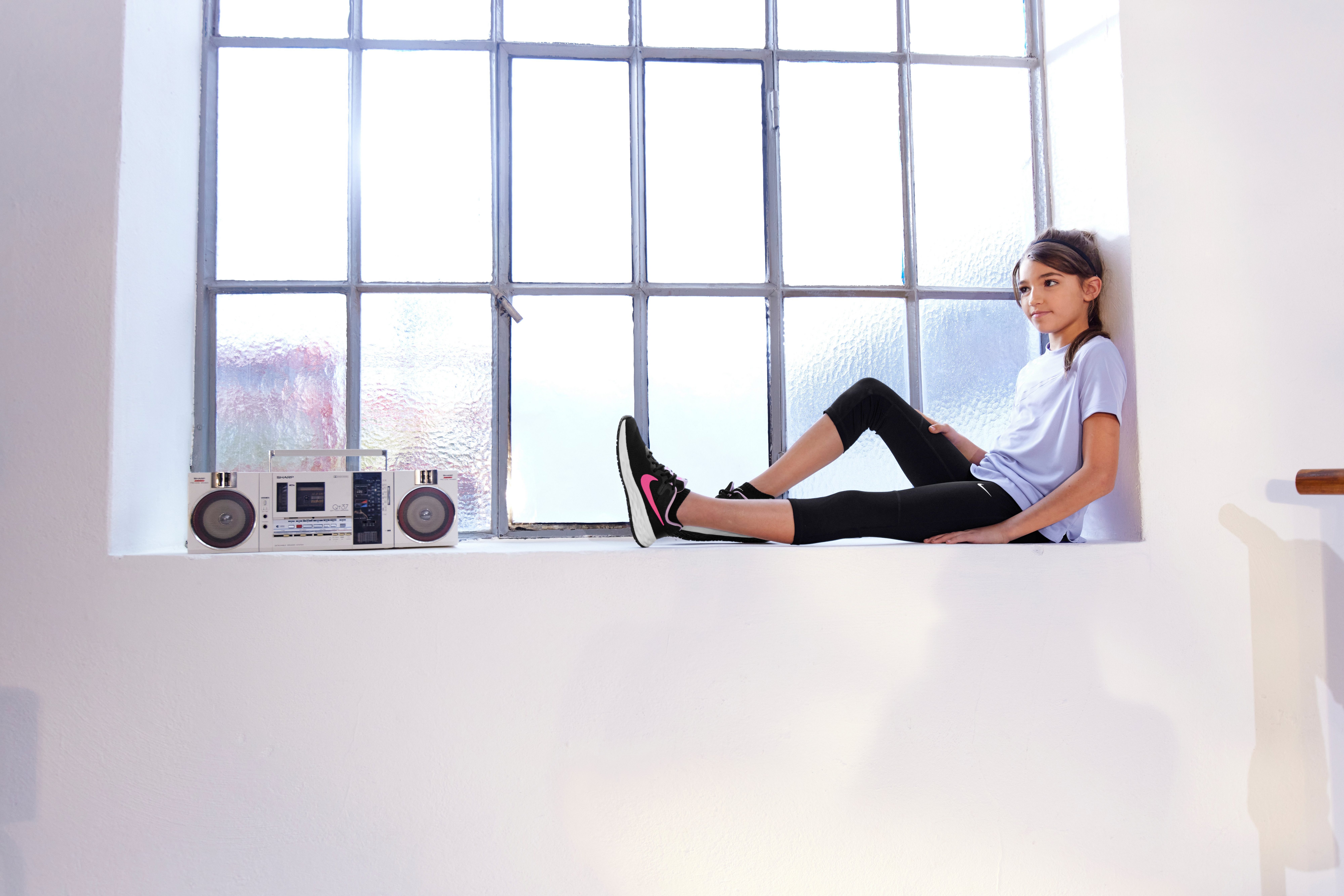 Nike Trainingstights Pro Big - (Girls) Leggings Kids' Capri Kinder für