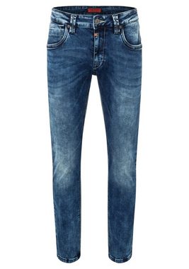 TIMEZONE Slim-fit-Jeans Slim Fit Jeans Stretch Denim Hose Stone Wash (1-tlg) 6598 in Blau