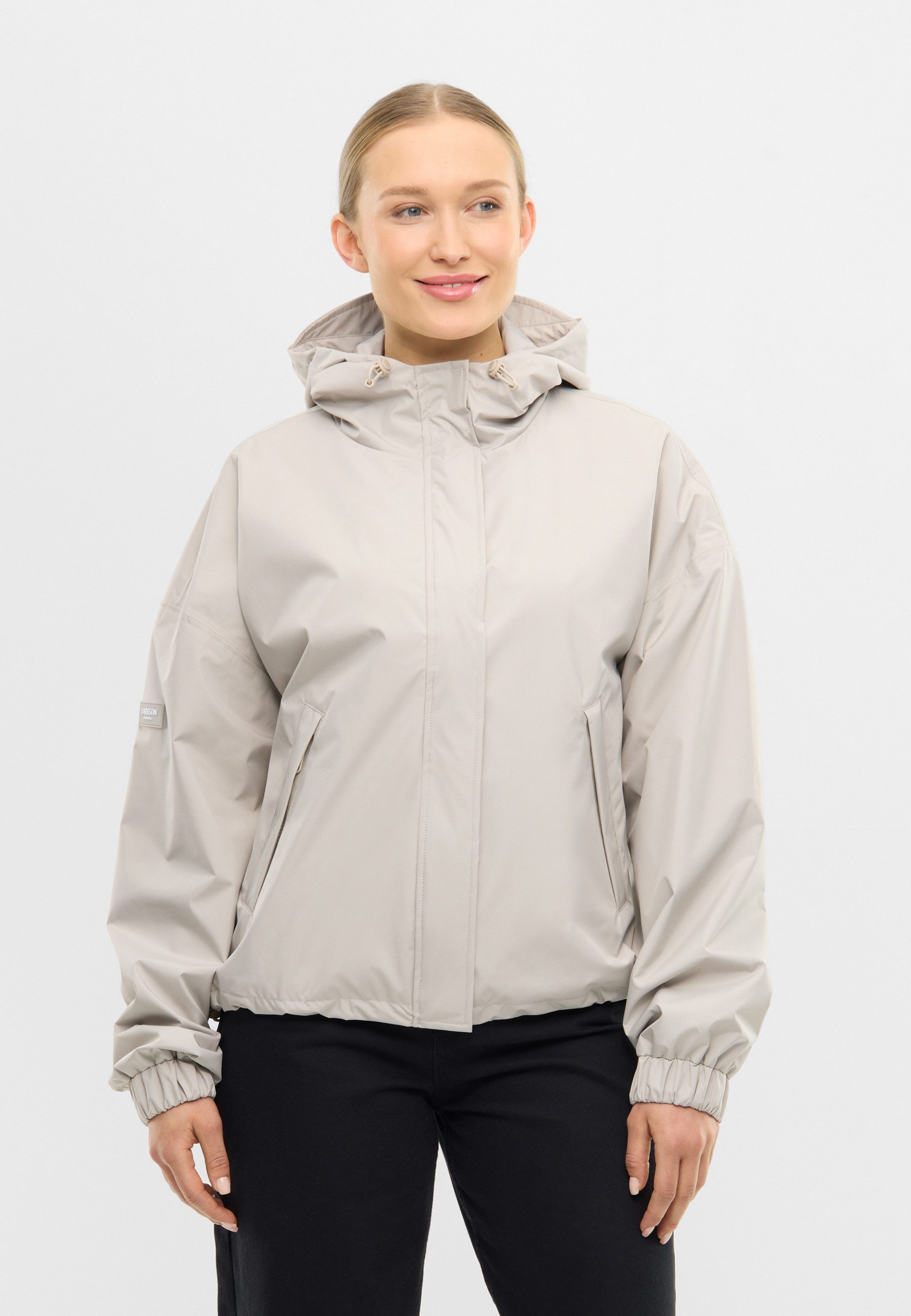 LARKSON Regenjacke Elin 10.000 mm Wassersäule (1-St) Wasserdicht, mit verschweißten Nähten