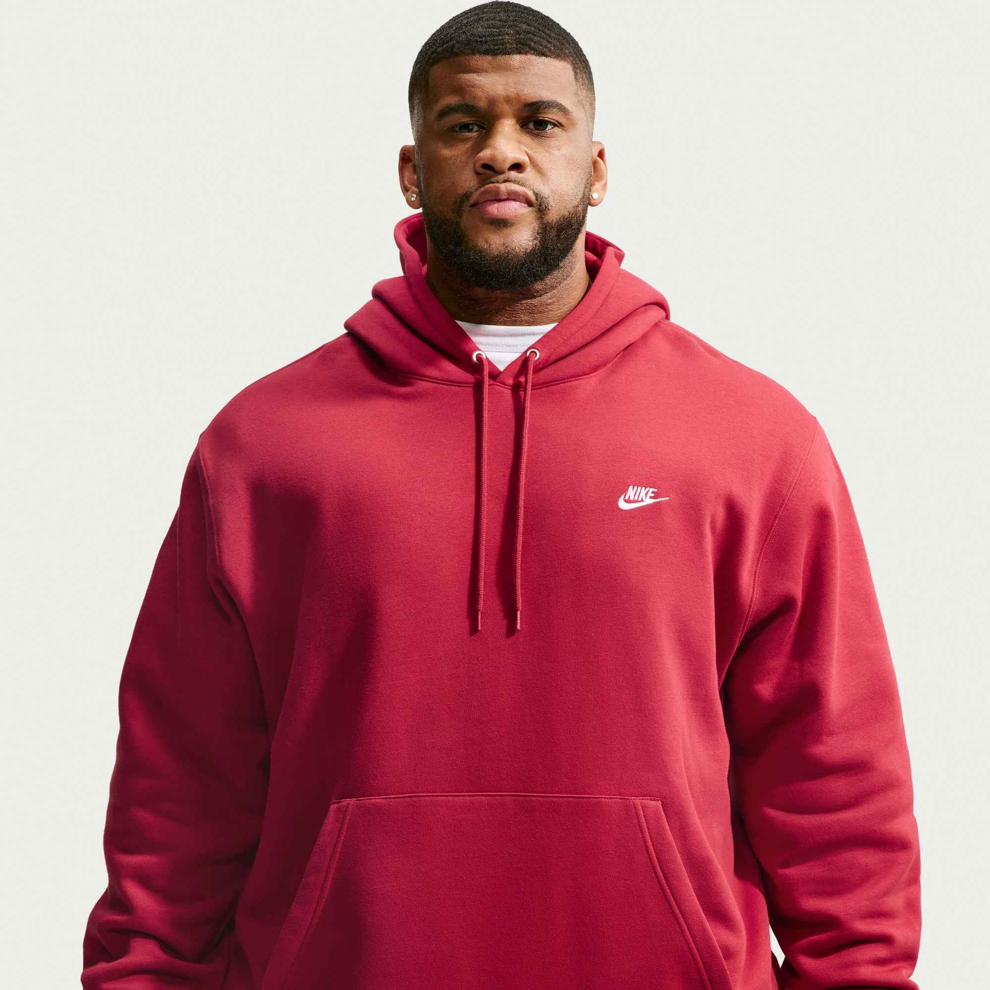 Nike Sportswear Kapuzensweatshirt M NK CLUB BB PO HOODIE mit Kängurutasche, ohne Verschluss