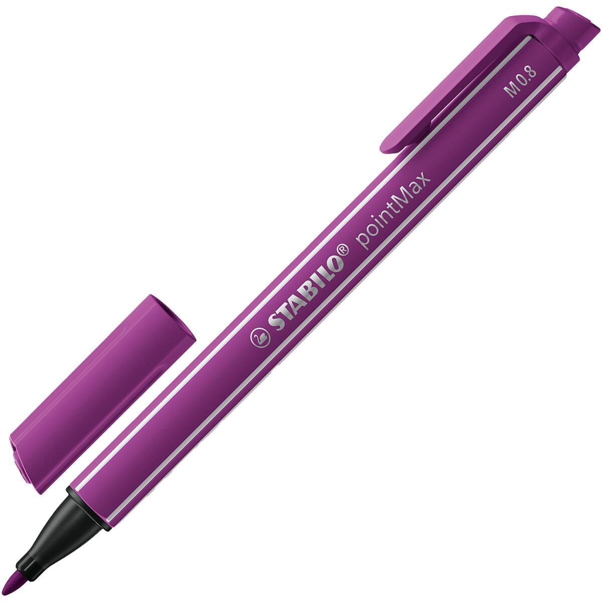 STABILO Filzstift pointMax, (1-tlg), für Vielschreiber