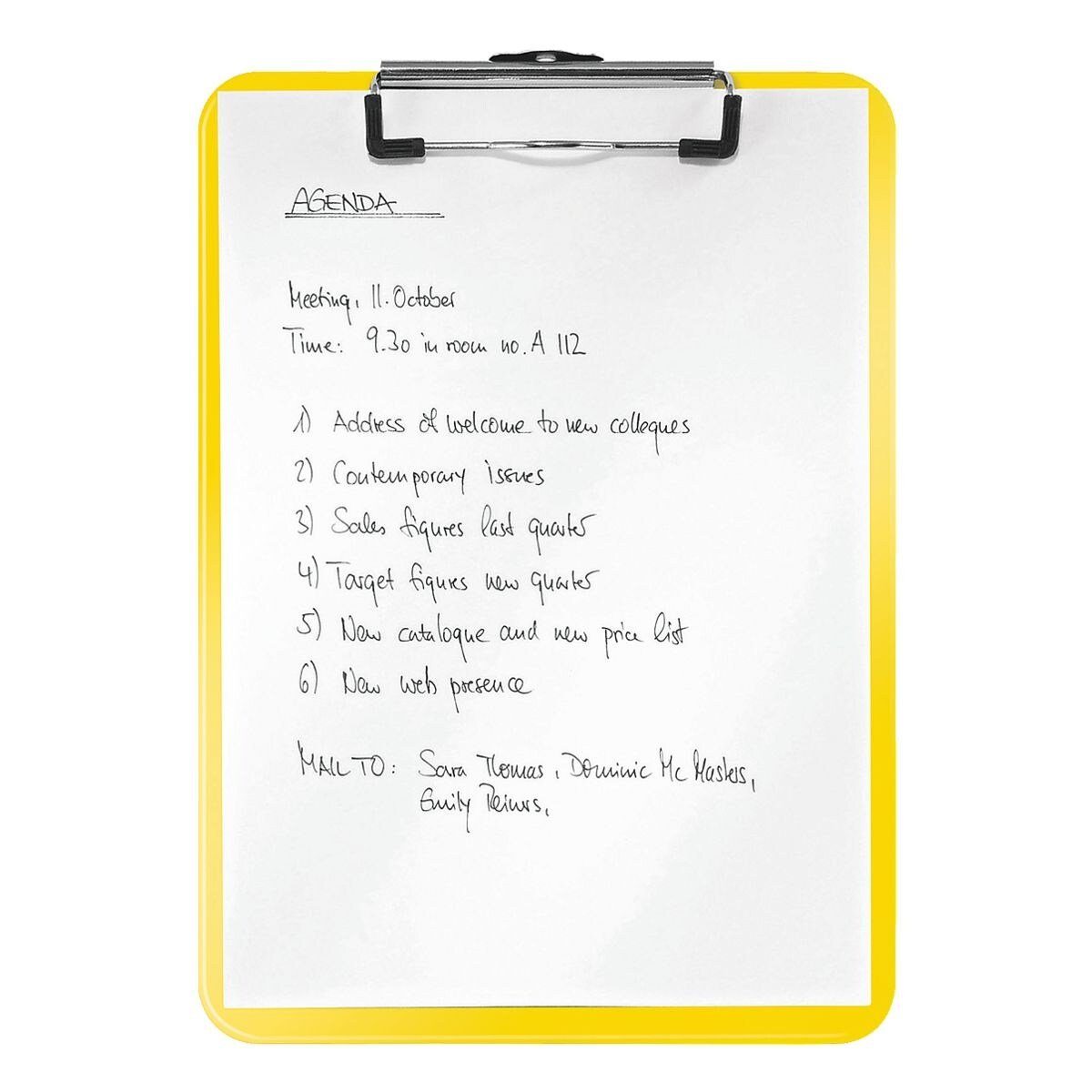 LEITZ Klemmtafel WOW 3971, mit ausziehbarer Aufhängeöse