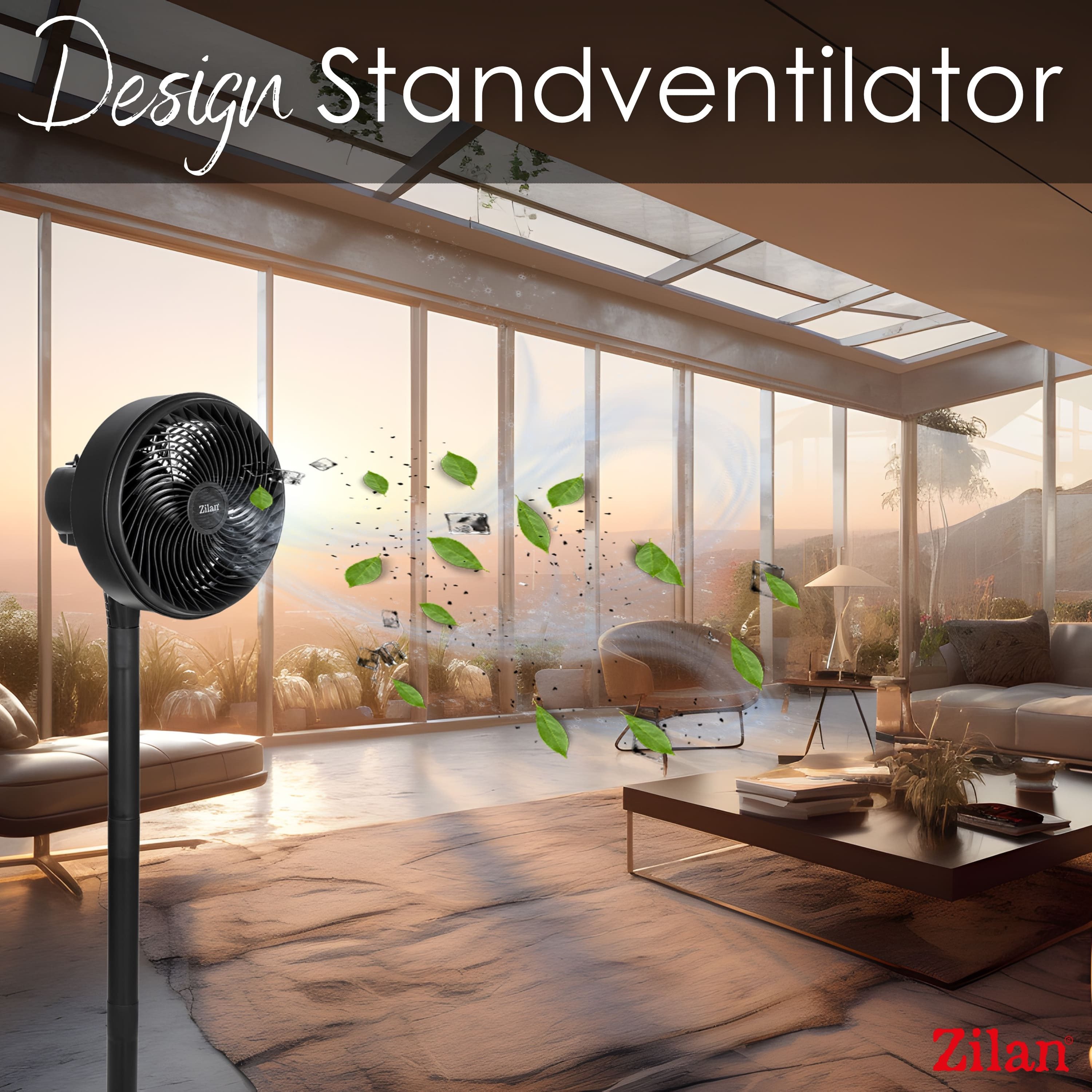 Zilan Standventilator ZLN-2556, 27 cm Durchmesser, günstig online kaufen