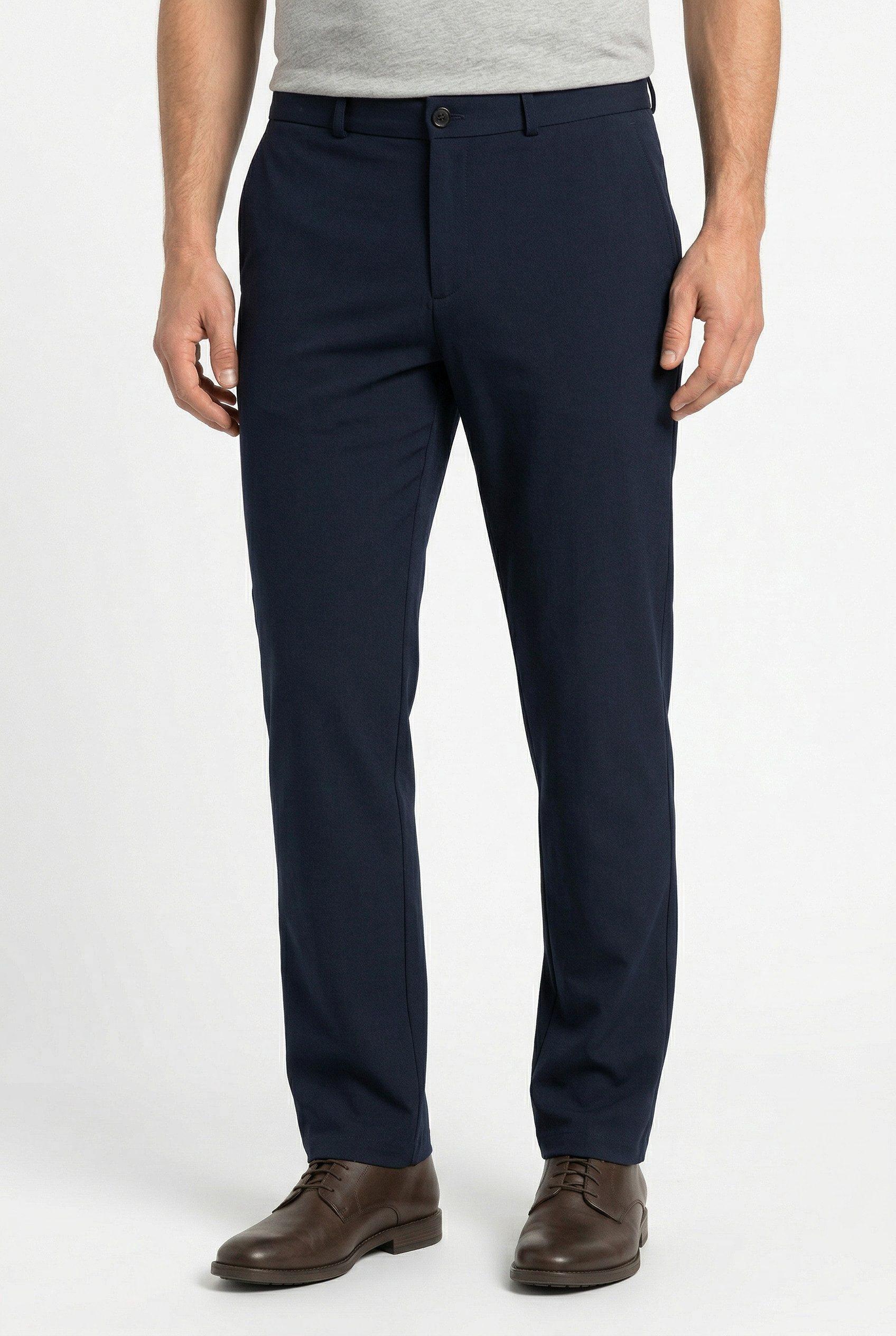 OLYMP Chinohose Jogg Jersey Toronto slim fit, flexibler Bund