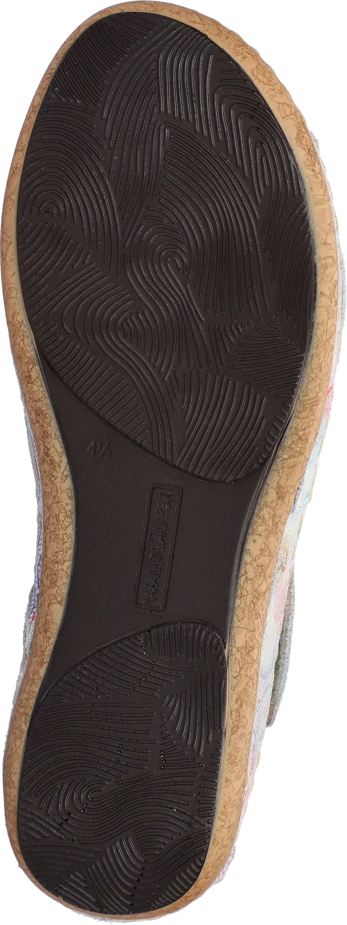 Waldläufer Heliett Sandale, Sommerschuh, Sandalette, Keilabsatz, geschlossene Ferse, H-Weite