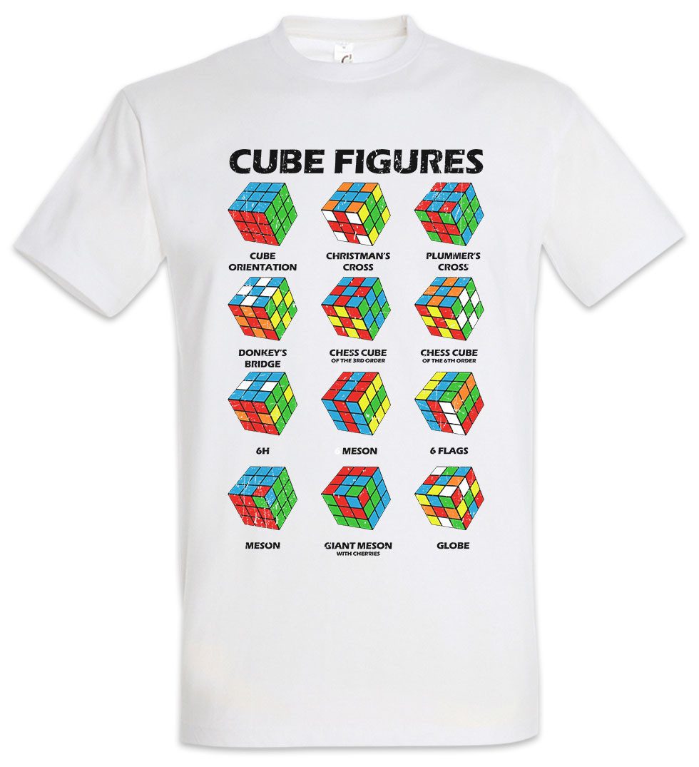 Urban Backwoods Print-Shirt Cube Figures II günstig online kaufen