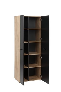 Places of Style Aktenschrank Moid Höhe 174,5 cm, moderner Mehrzweckschrank mit Türen