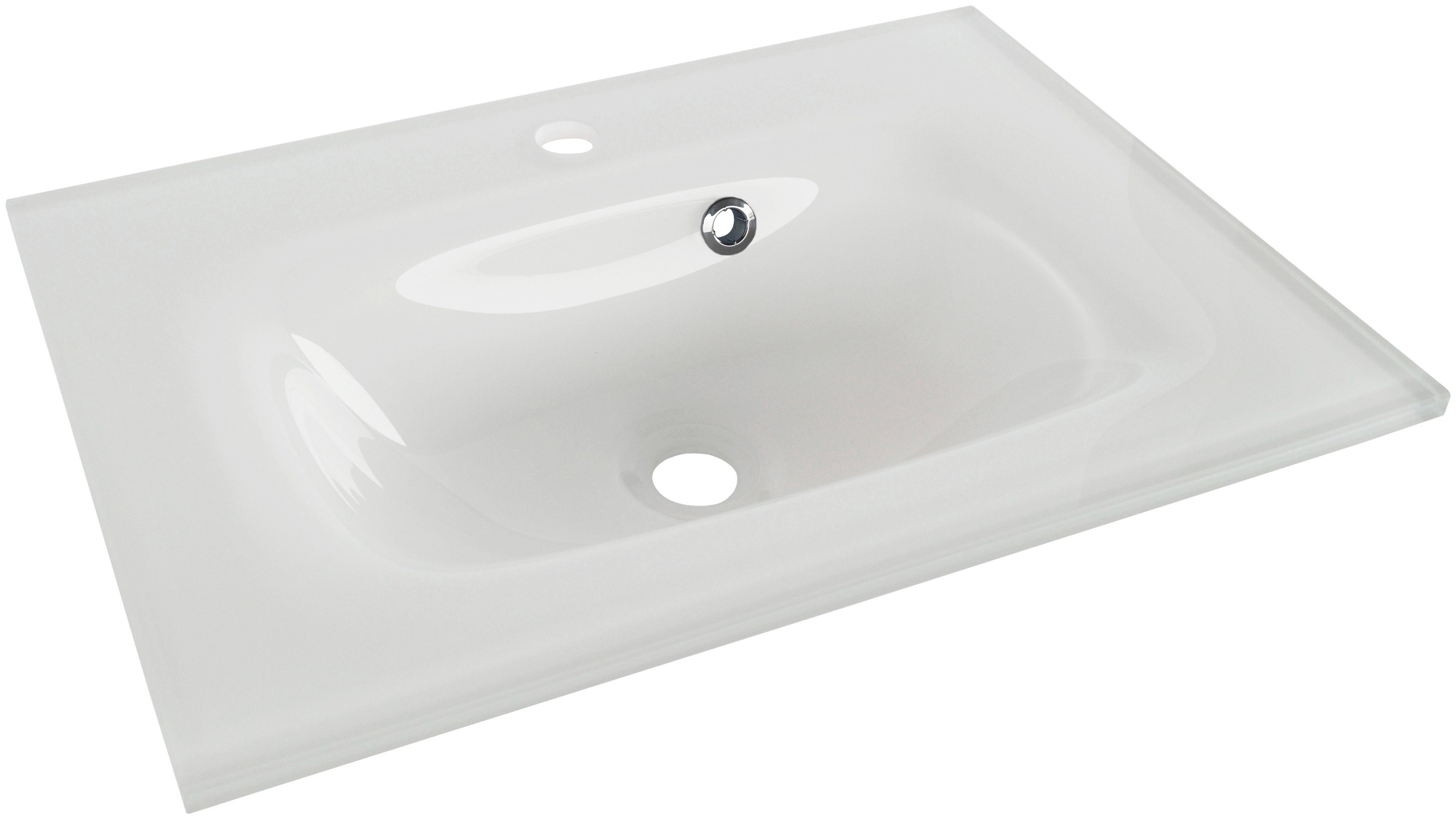 FACKELMANN Einbauwaschbecken Yega, Glas, Breite 60,5 cm