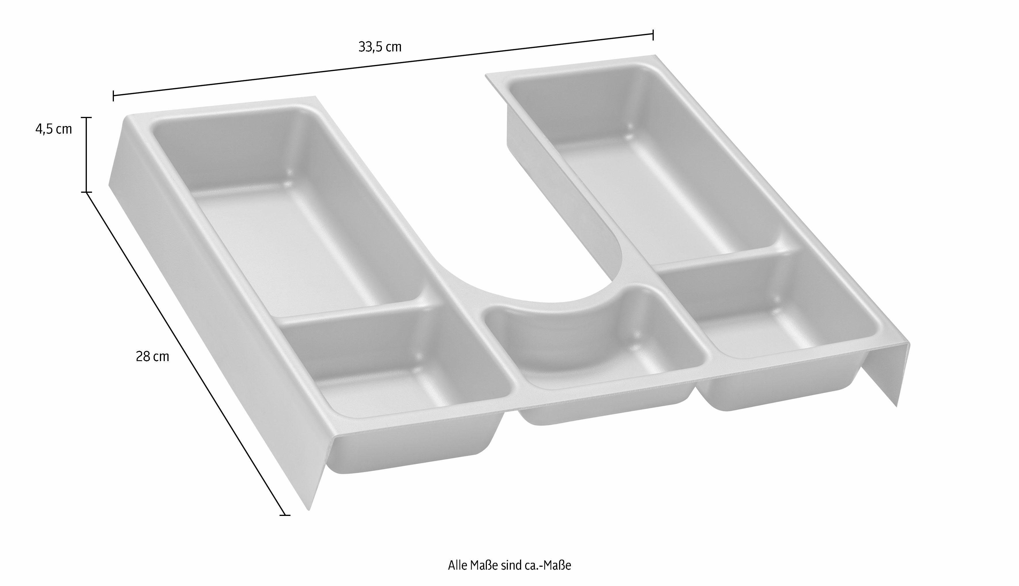 Breite Schubladeneinsatz für Sola Waschbeckenunterschränke, 3130, cm 33,7 MARLIN