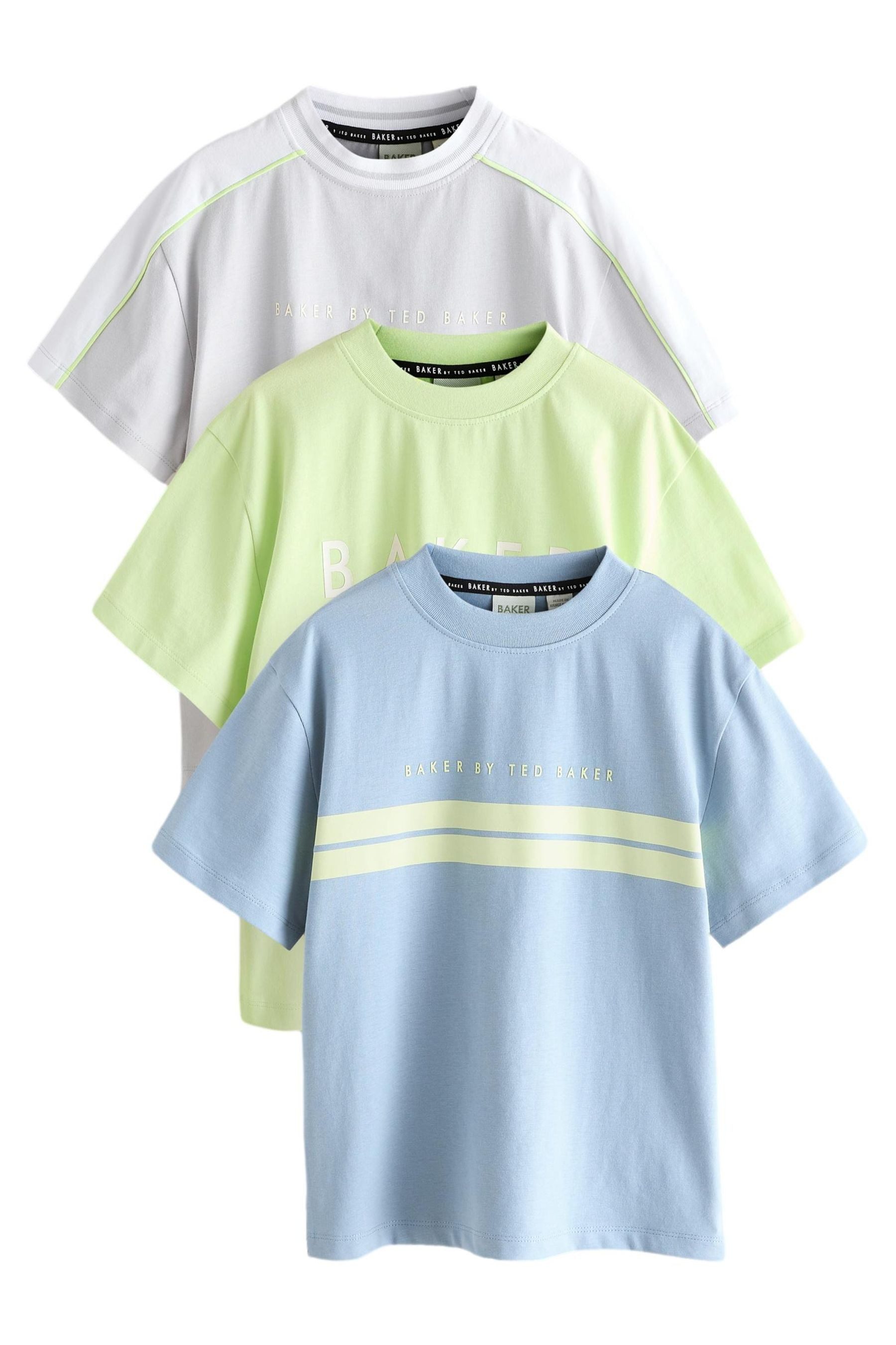 T-Shirt Baker by Ted Baker T-Shirts mit Grafik, 3er-Pack