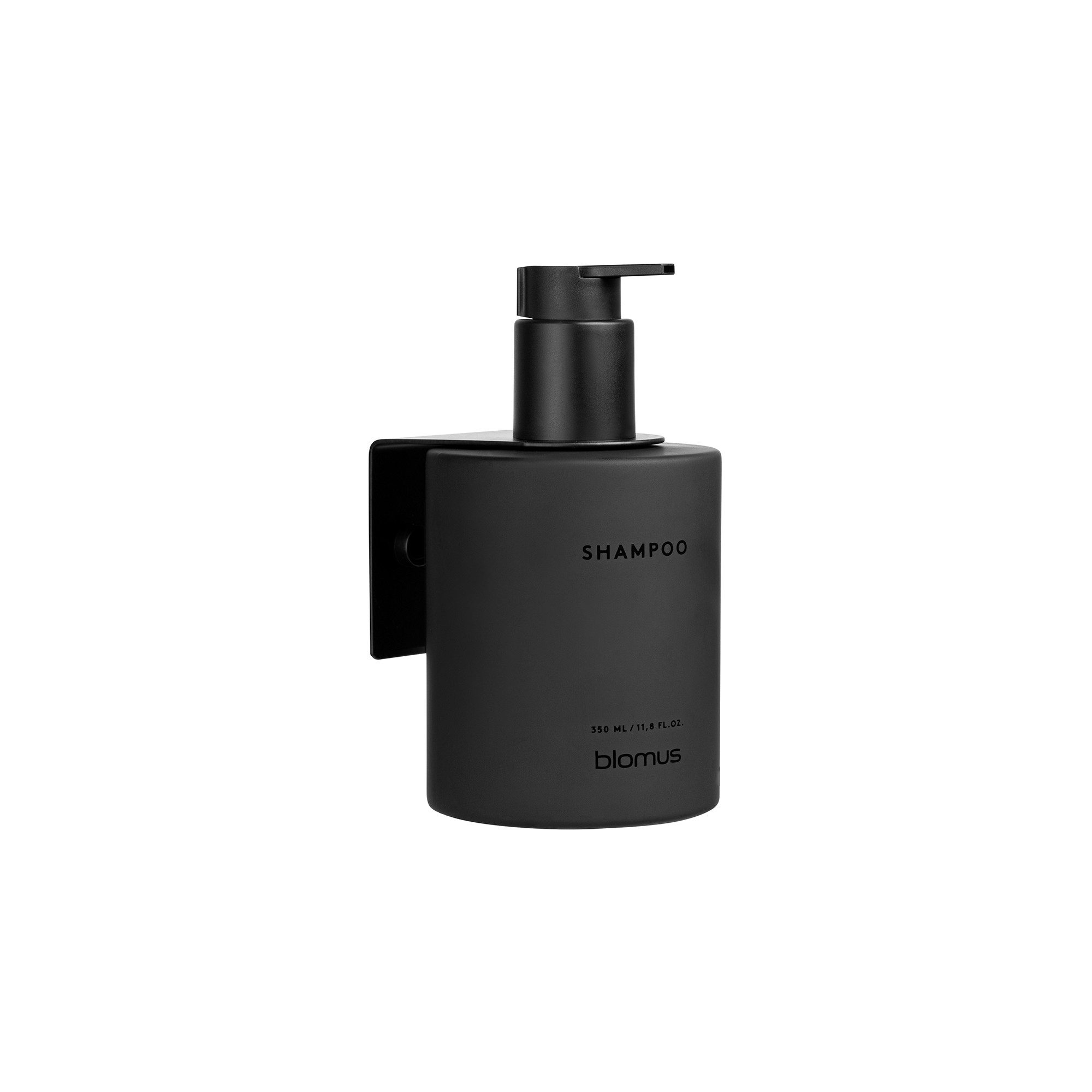 blomus Seifenspender Glasflasche Shampoo -KIREI- Duschgelflasche: Organzier aus Glas, (Glasflasche), Stilvolle Glasflasche, Nachhaltig, inkl. Wandhalterung, Organizer
