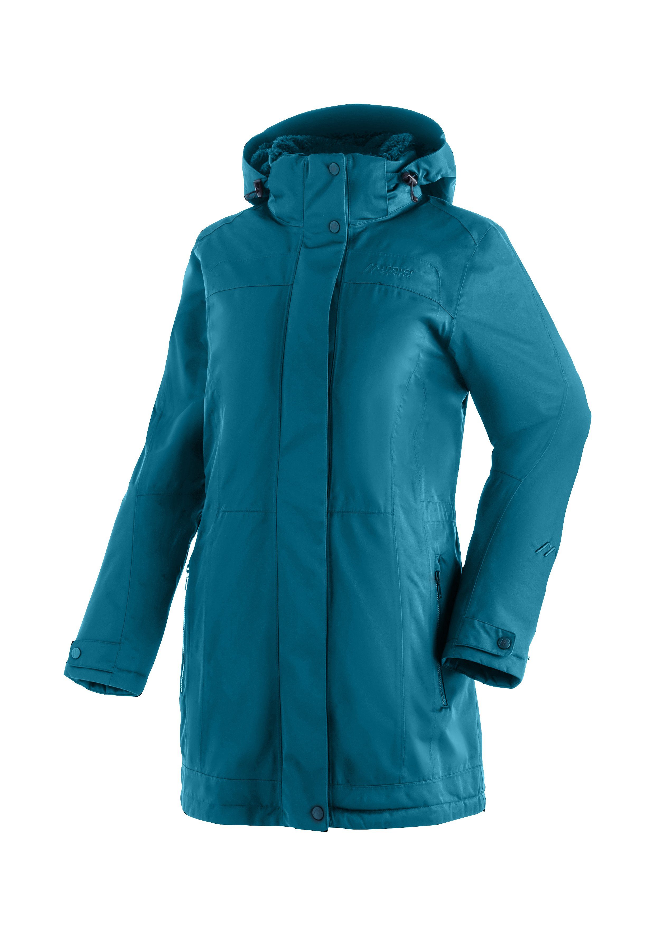 Maier Sports Funktionsjacke Lisa 2 flaschengrün vollem mit Wetterschutz Outdoor-Mantel